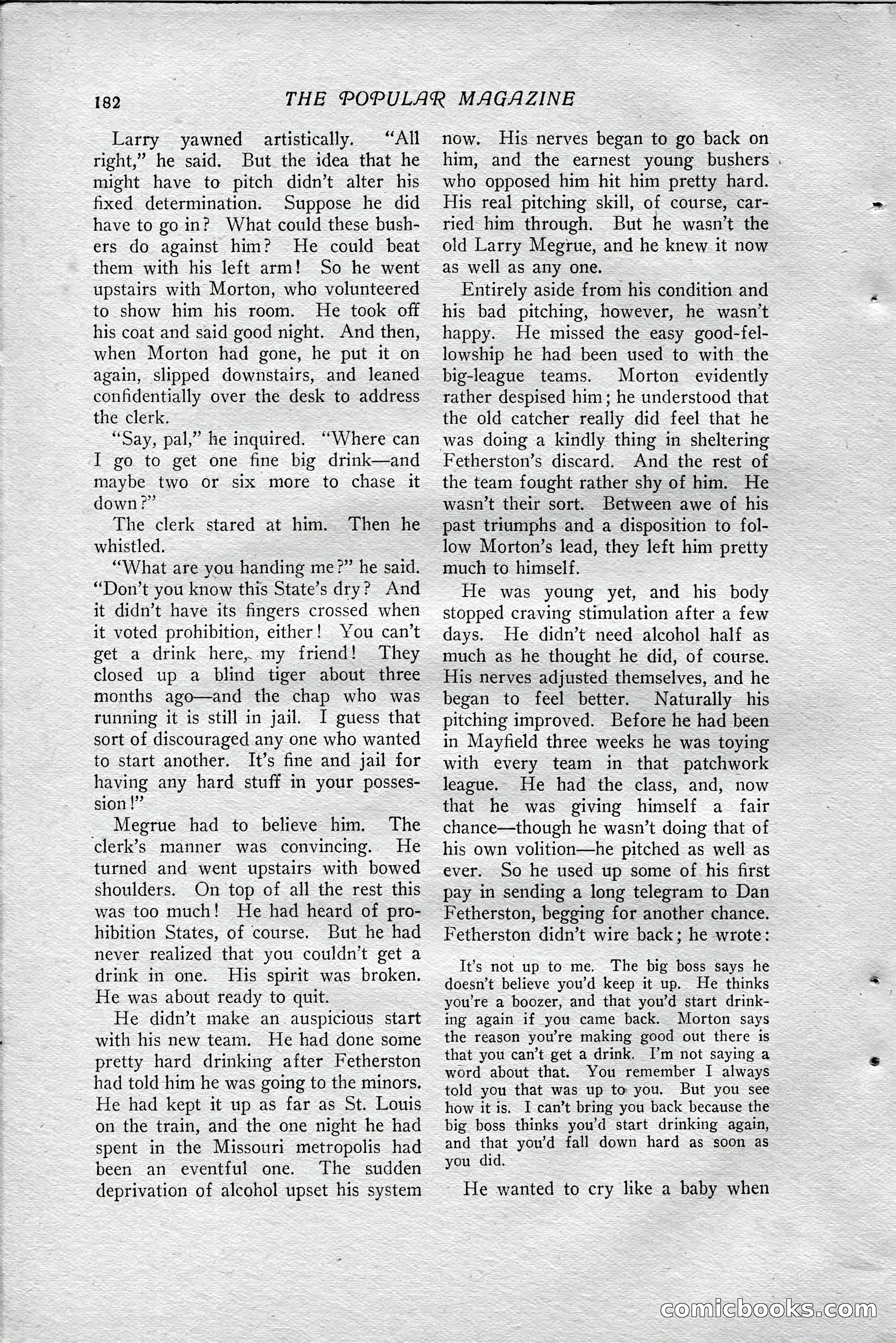 The Popular Magazine, July 23, 1915 — page 188 of 236