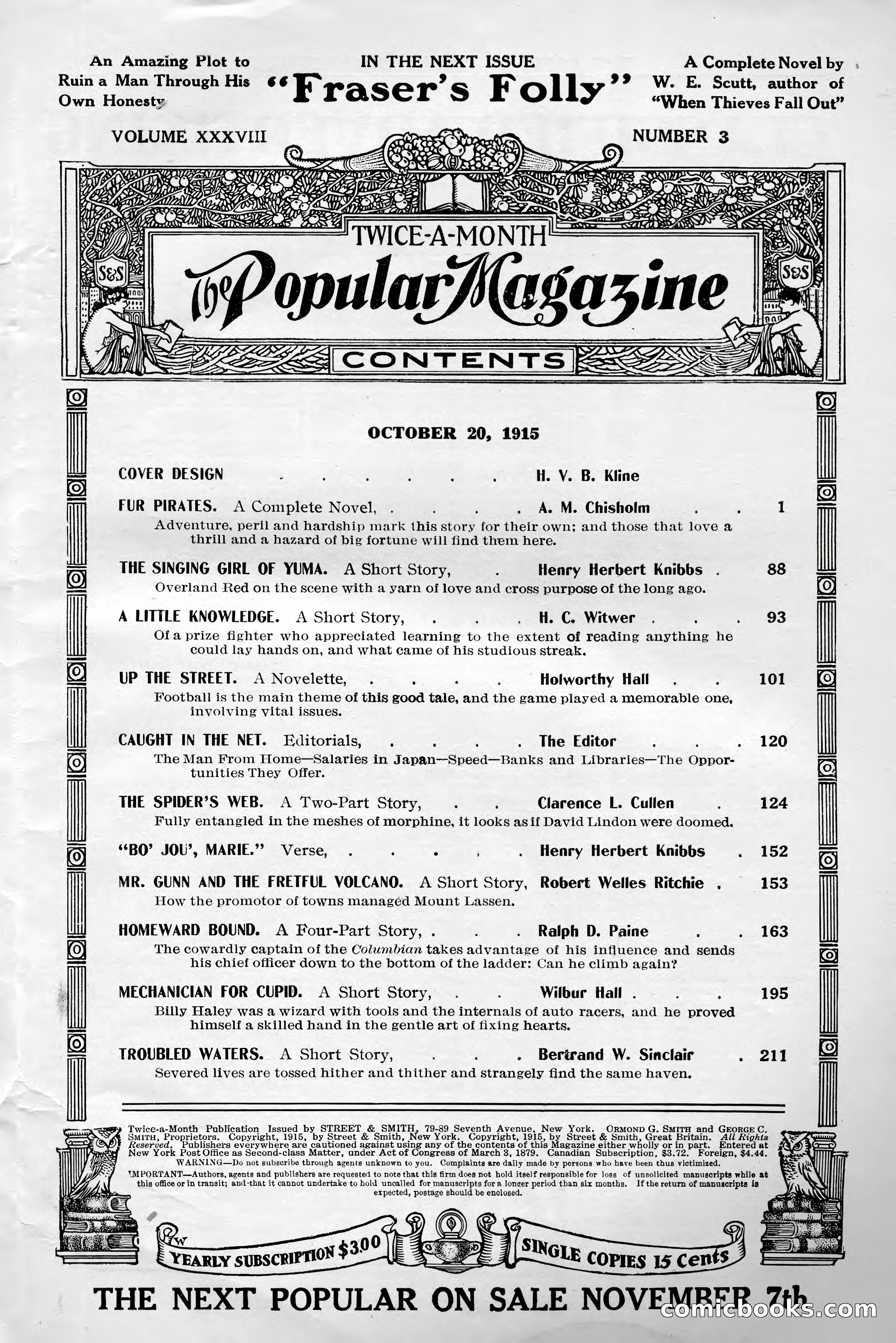 The Popular Magazine, October 20, 1915 — page 5 of 244