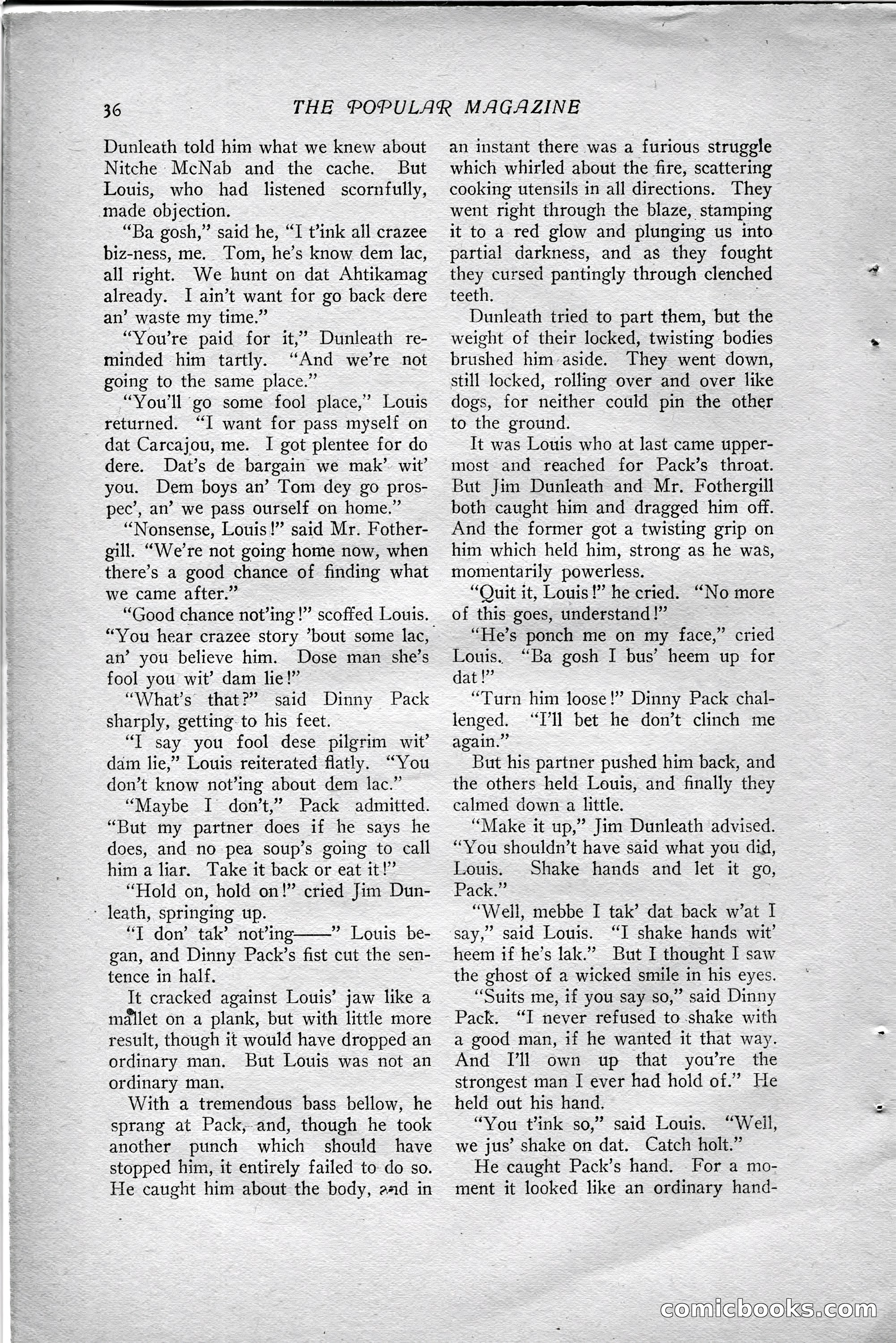 The Popular Magazine, October 20, 1915 — page 42 of 244