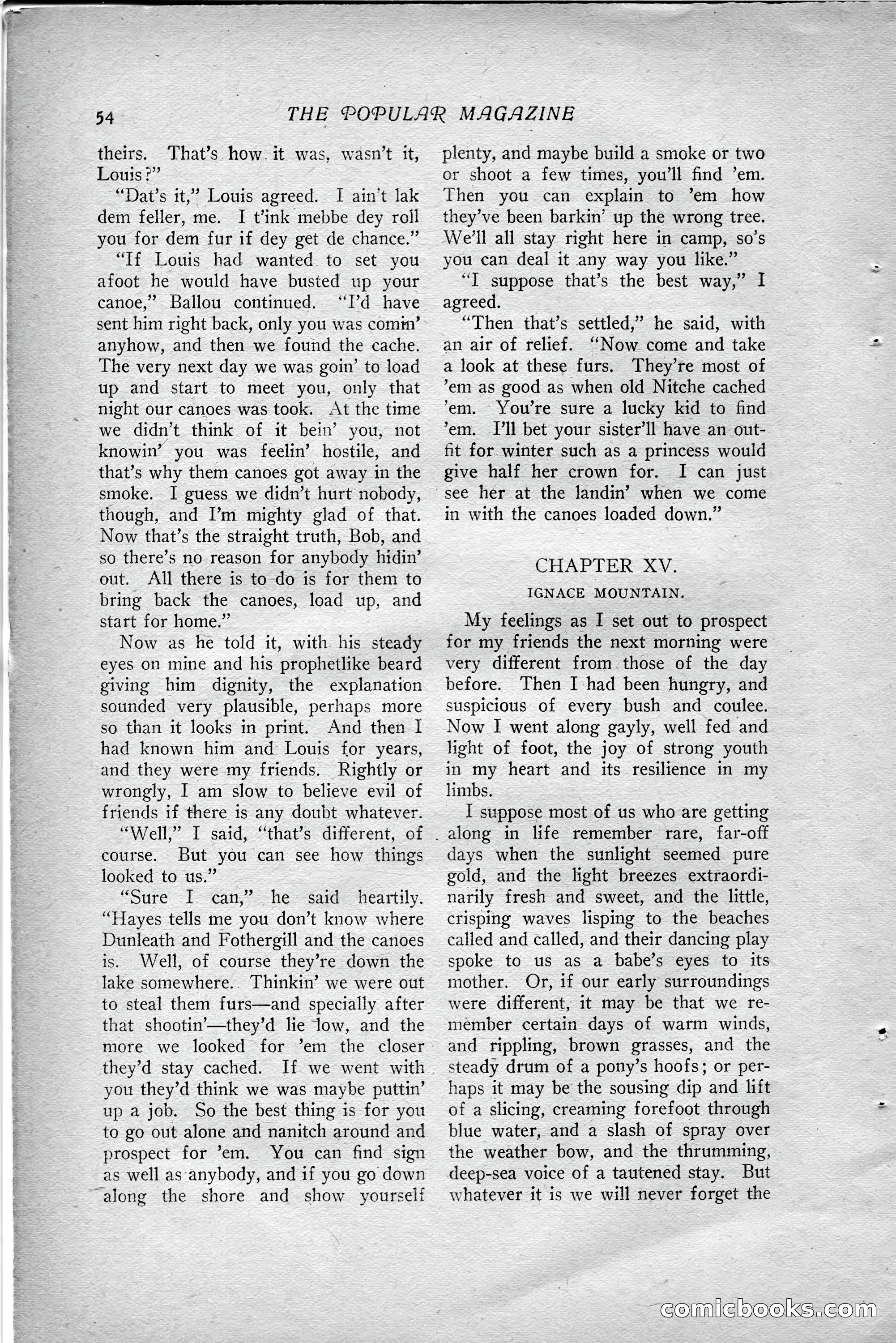 The Popular Magazine, October 20, 1915 — page 60 of 244