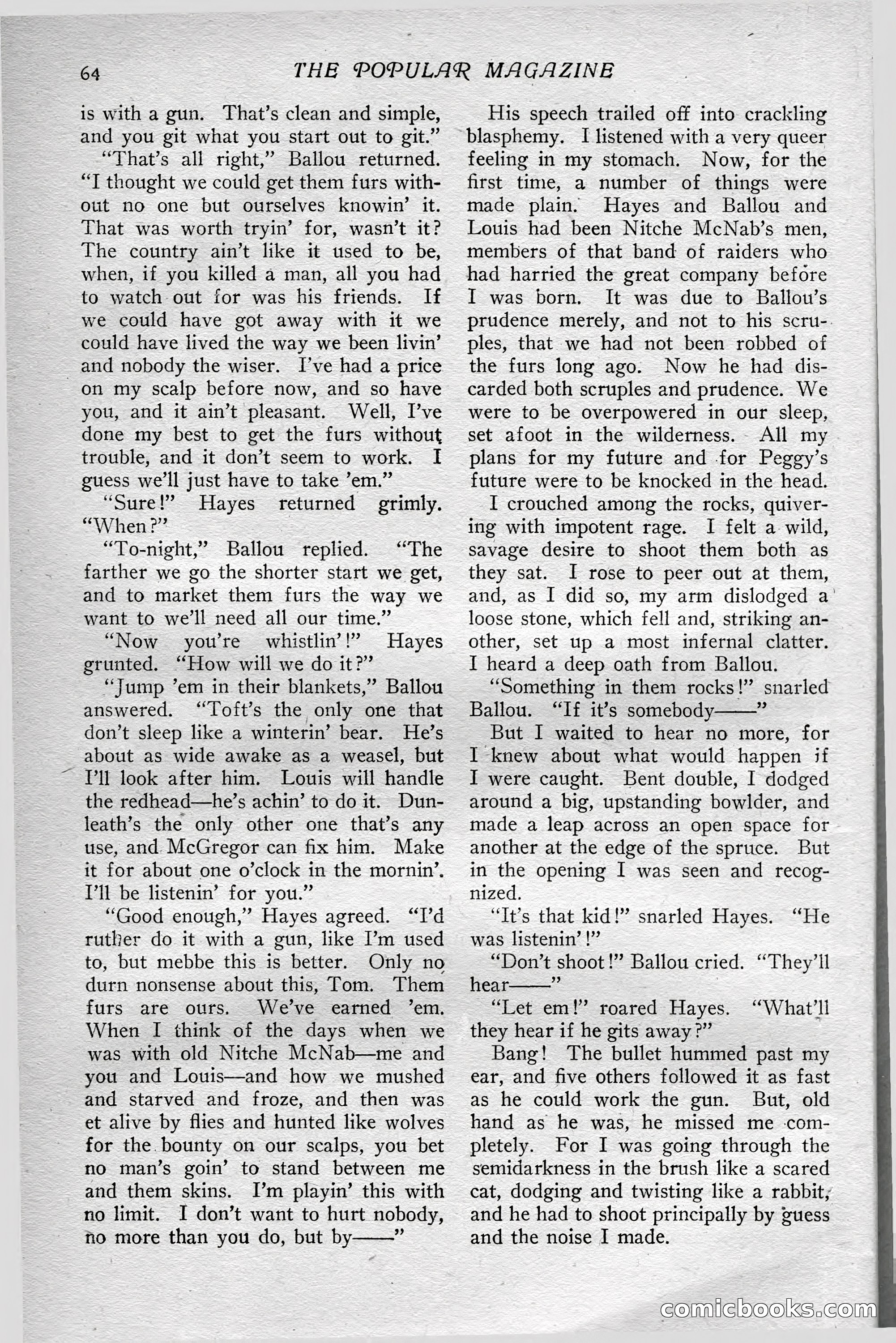 The Popular Magazine, October 20, 1915 — page 70 of 244