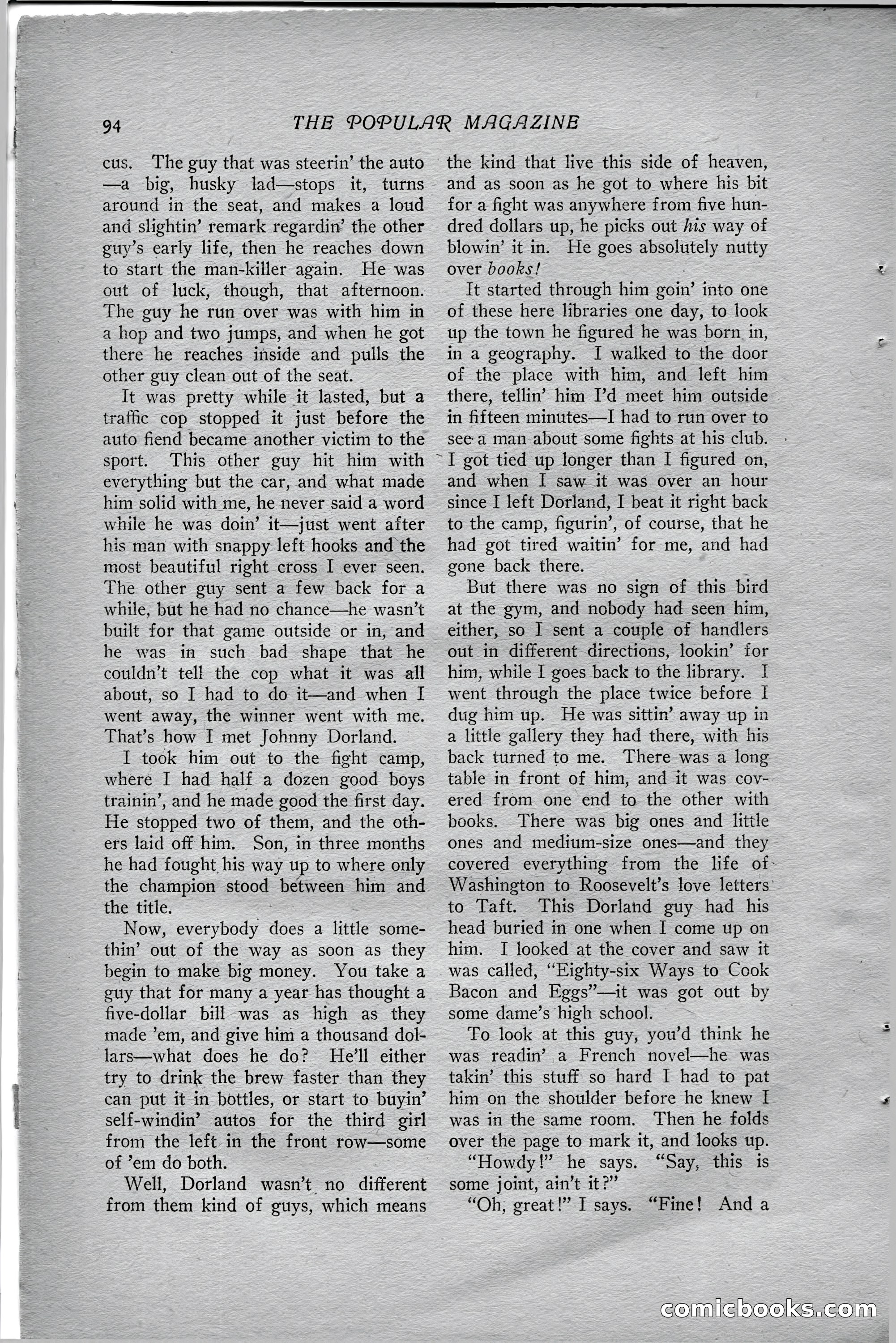The Popular Magazine, October 20, 1915 — page 100 of 244