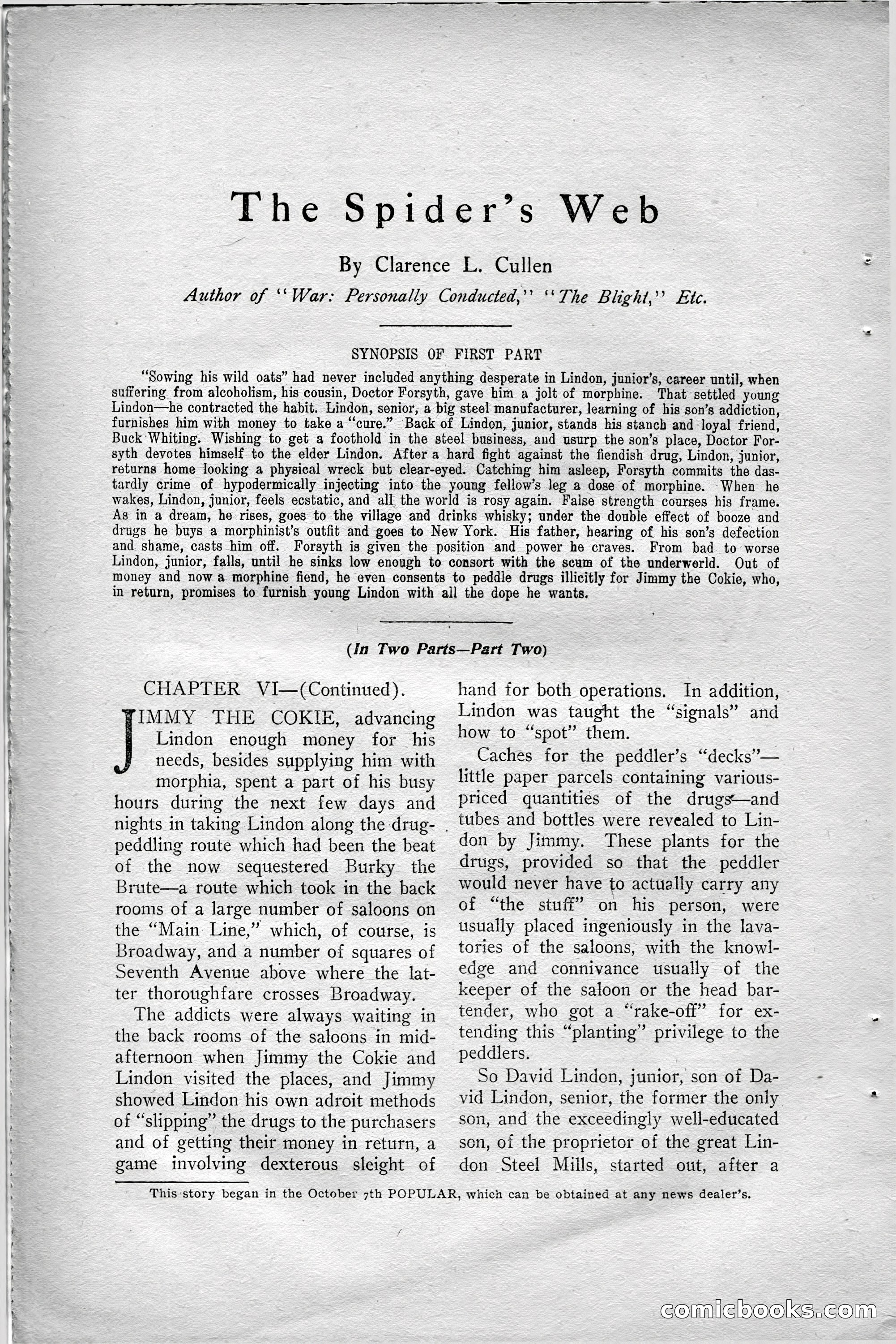 The Popular Magazine, October 20, 1915 — page 130 of 244