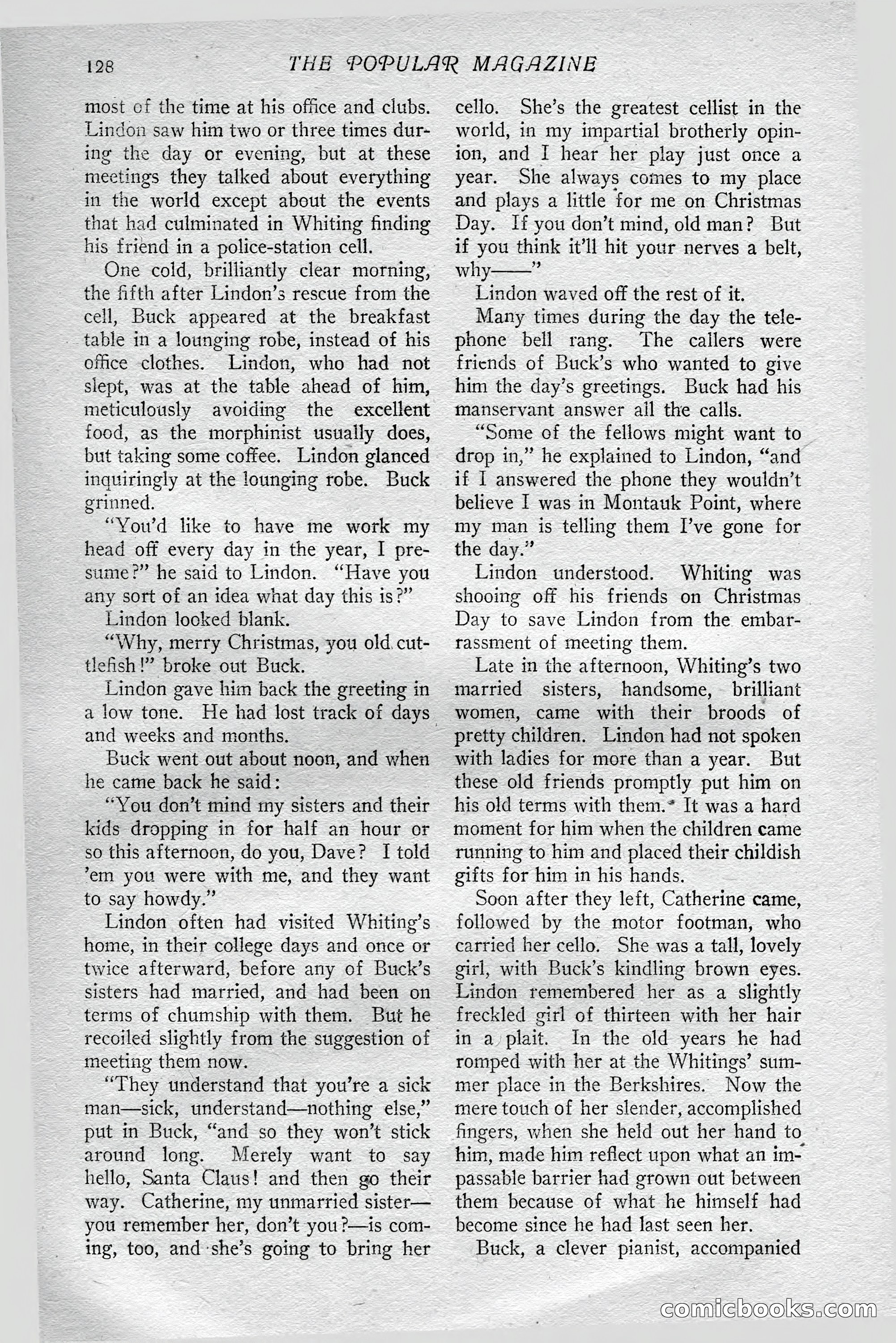 The Popular Magazine, October 20, 1915 — page 134 of 244