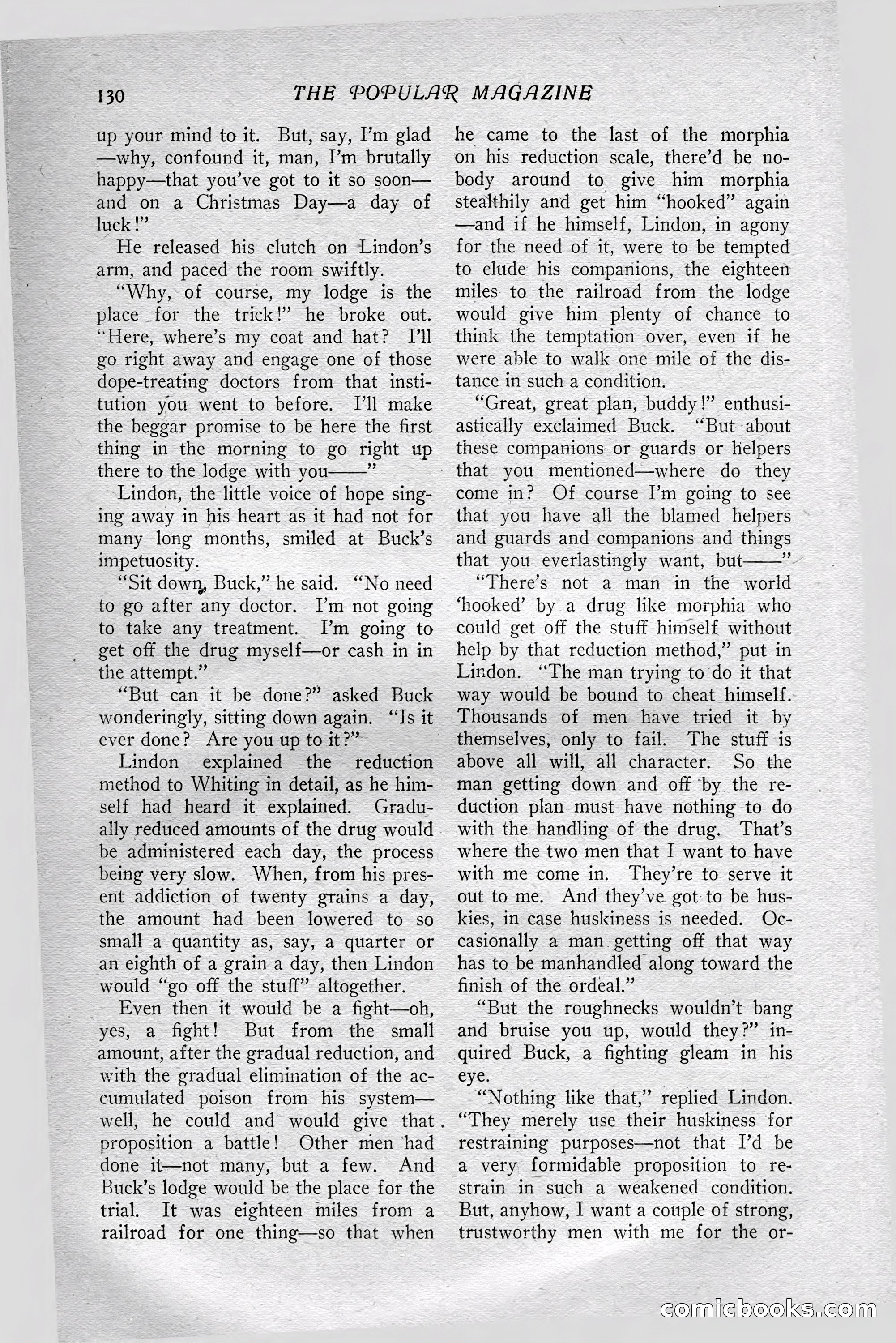 The Popular Magazine, October 20, 1915 — page 136 of 244