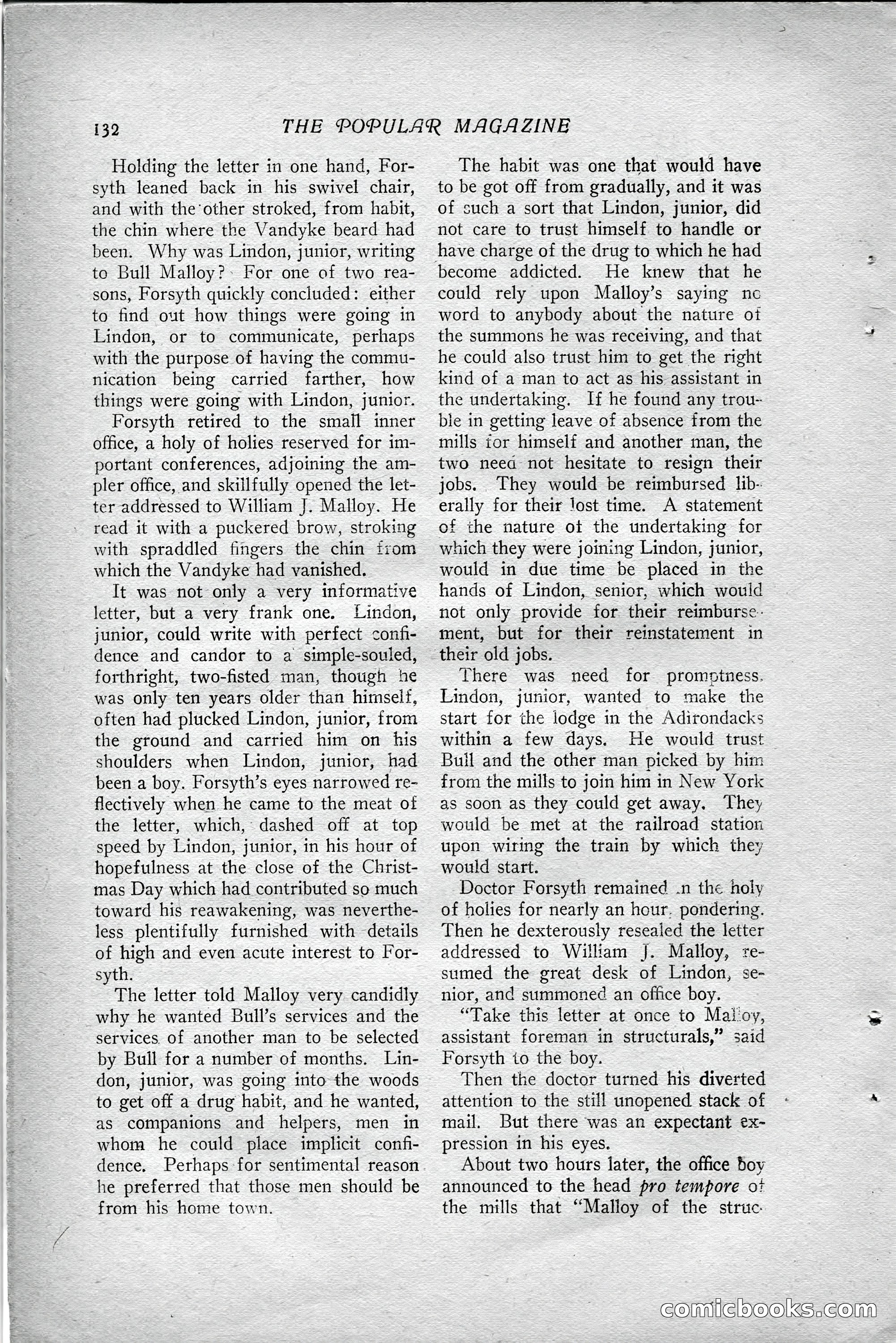 The Popular Magazine, October 20, 1915 — page 138 of 244