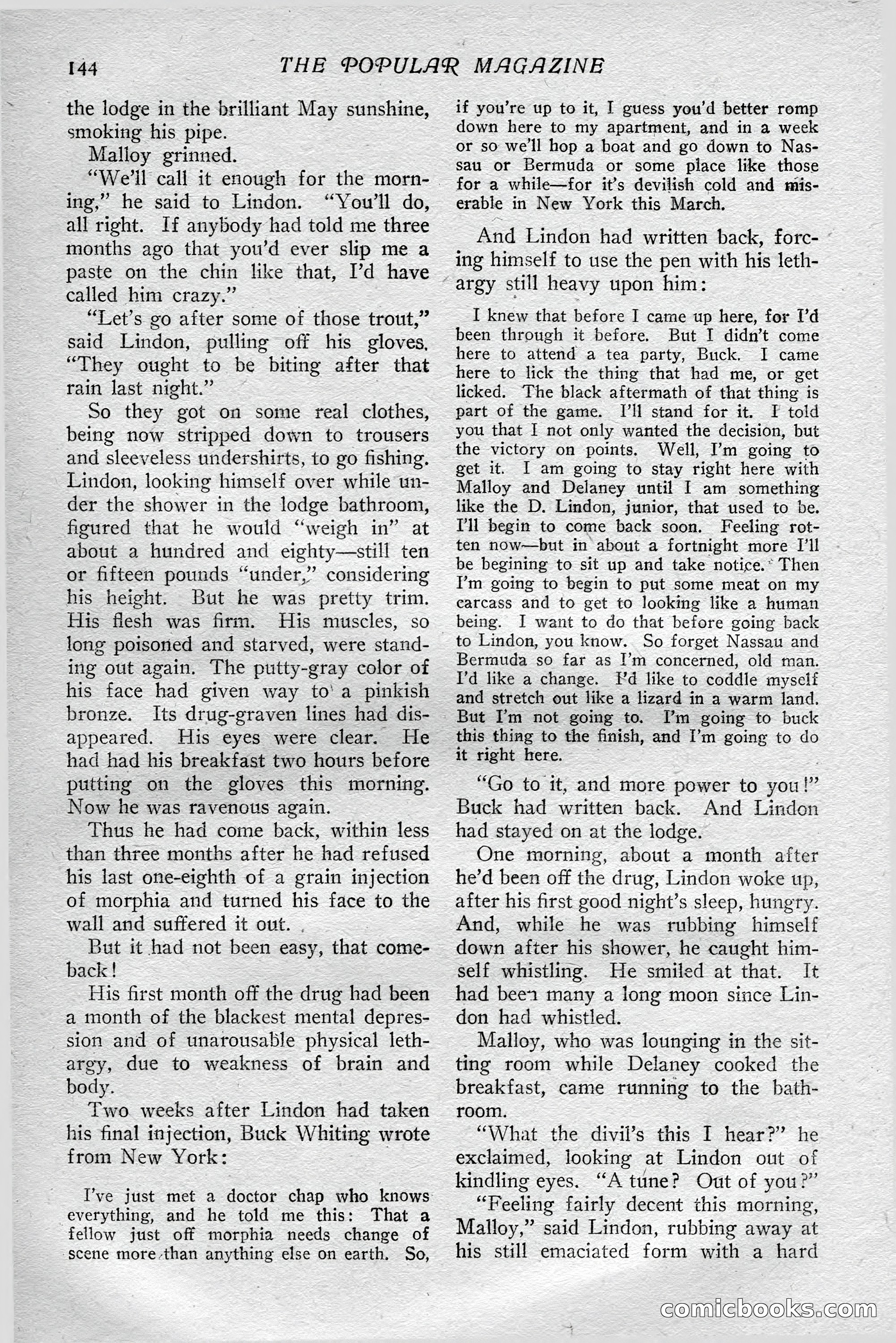 The Popular Magazine, October 20, 1915 — page 150 of 244
