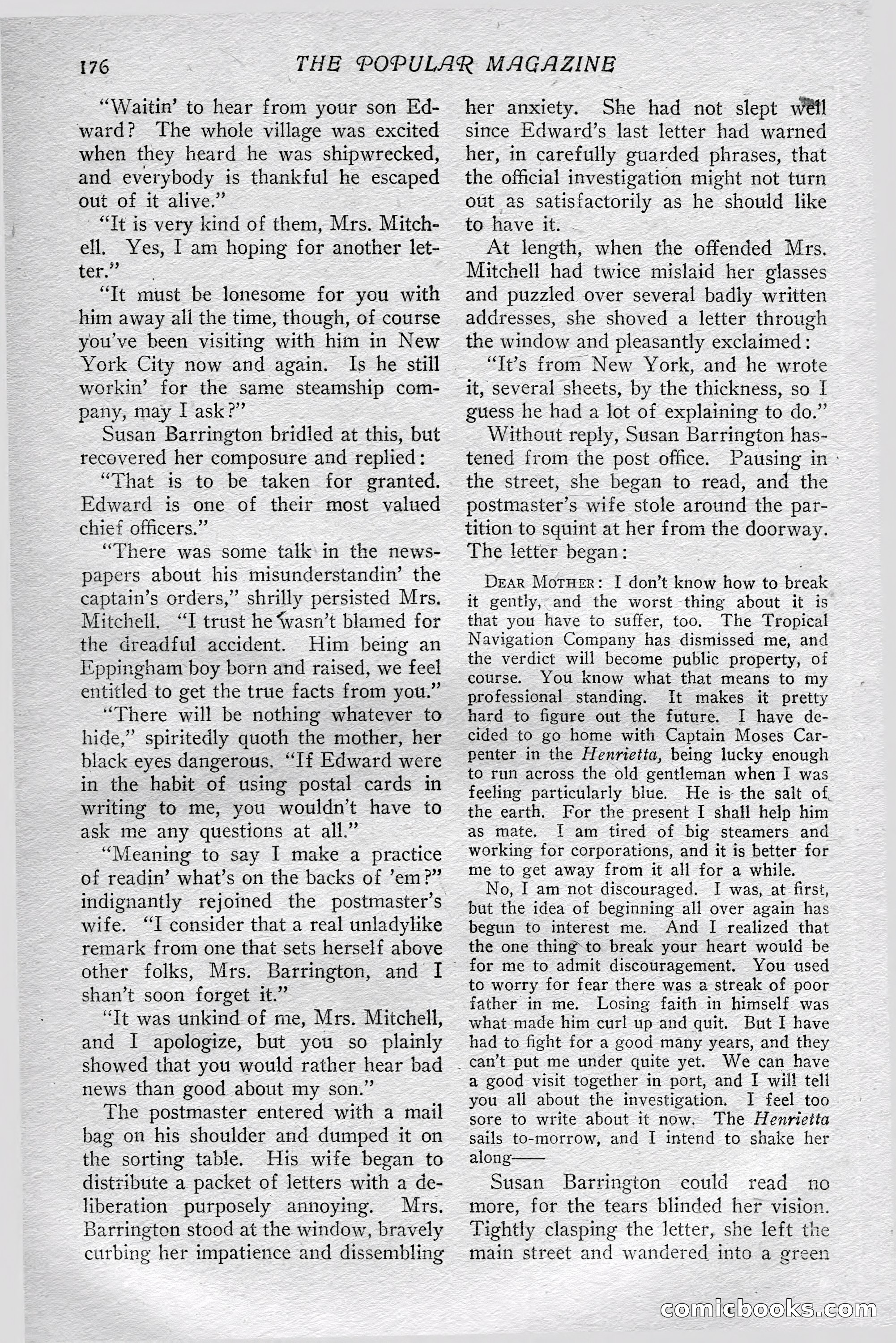 The Popular Magazine, October 20, 1915 — page 182 of 244