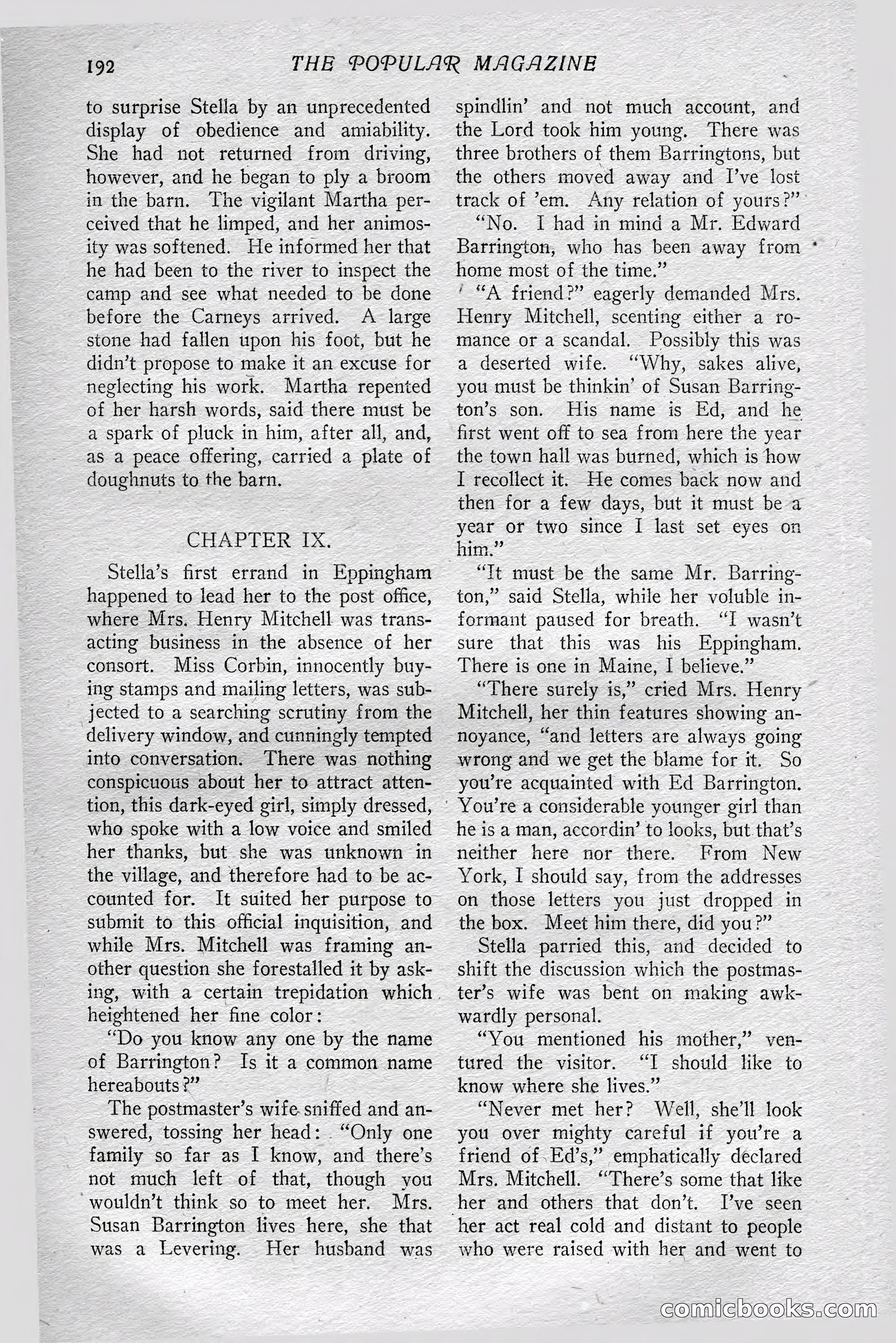 The Popular Magazine, October 20, 1915 — page 198 of 244