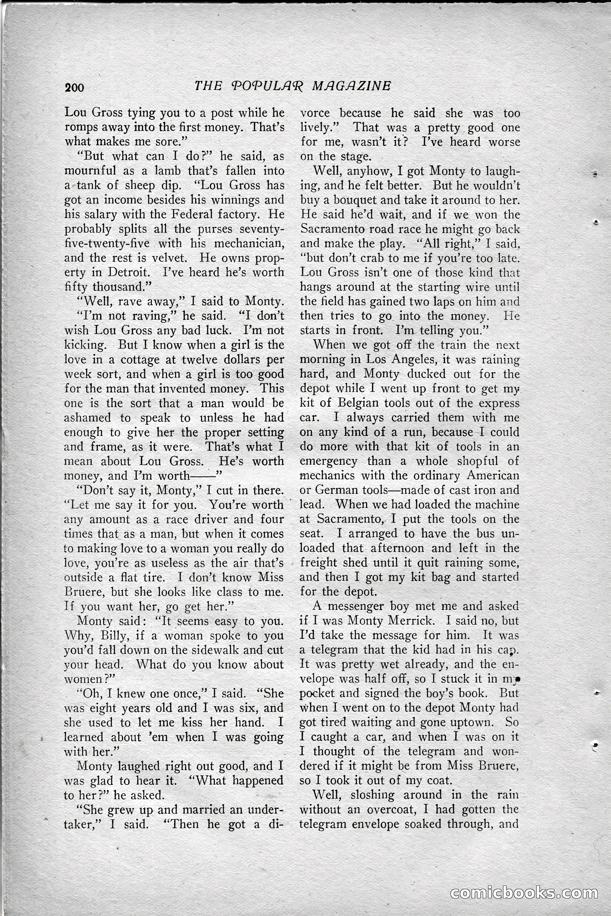 The Popular Magazine, October 20, 1915 — page 206 of 244