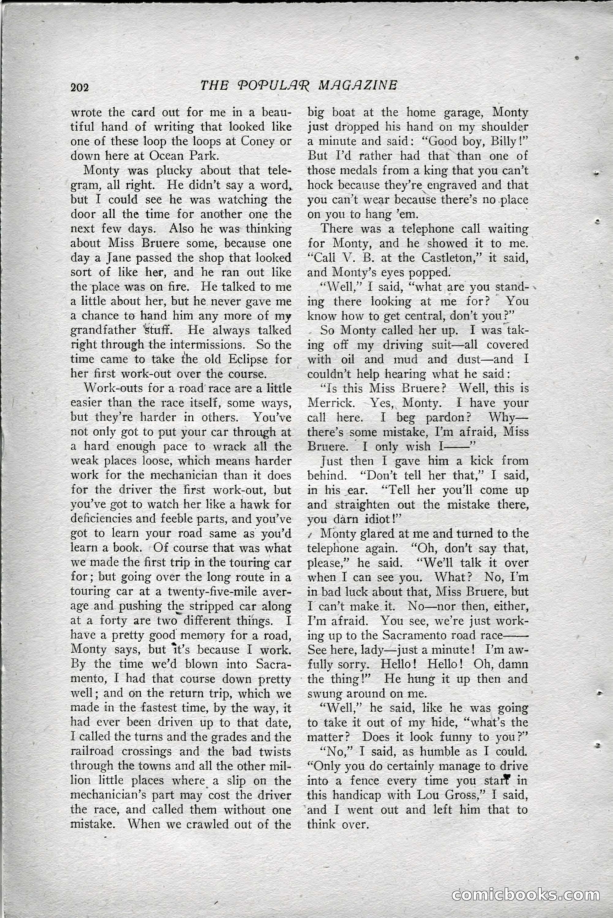 The Popular Magazine, October 20, 1915 — page 208 of 244
