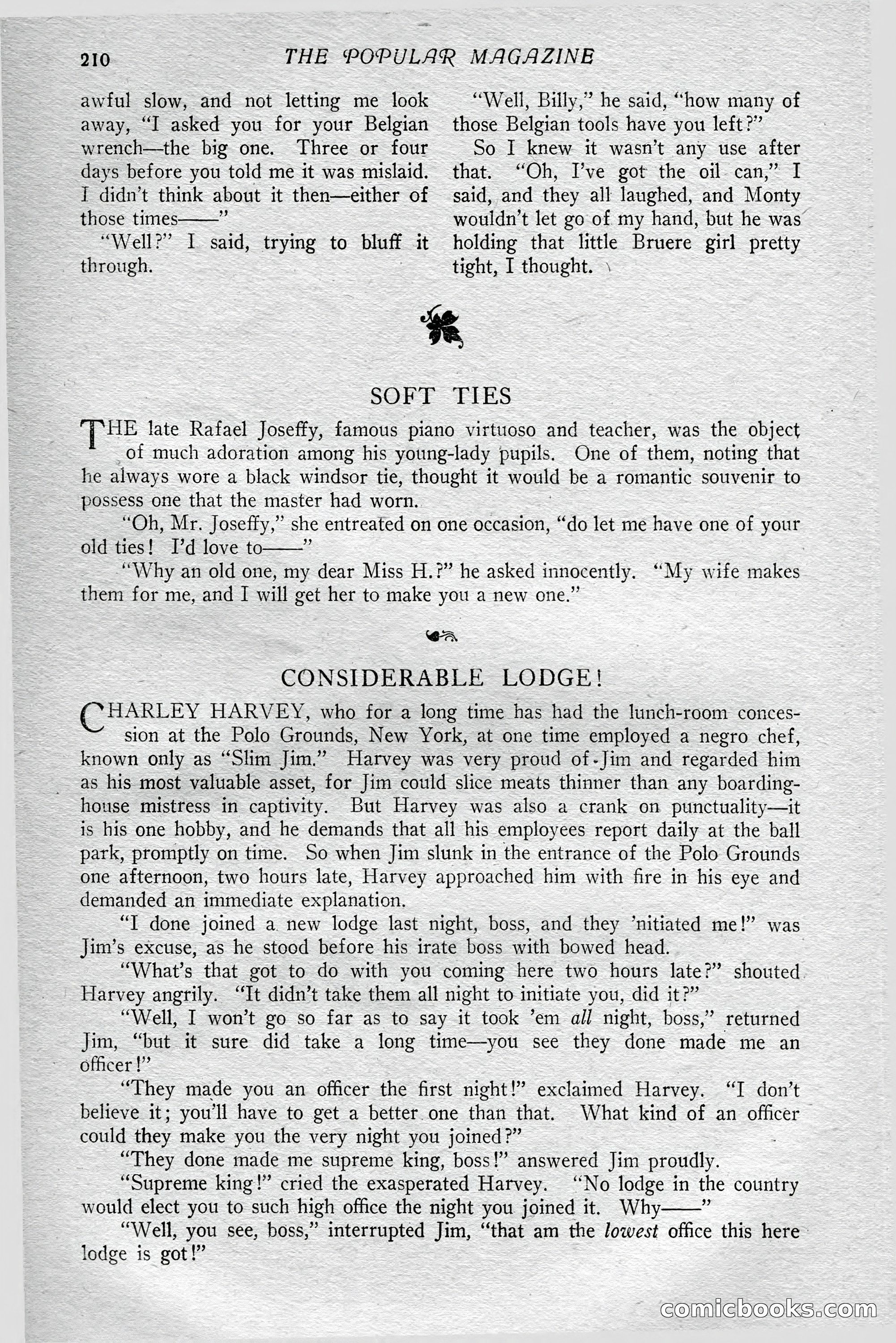 The Popular Magazine, October 20, 1915 — page 216 of 244