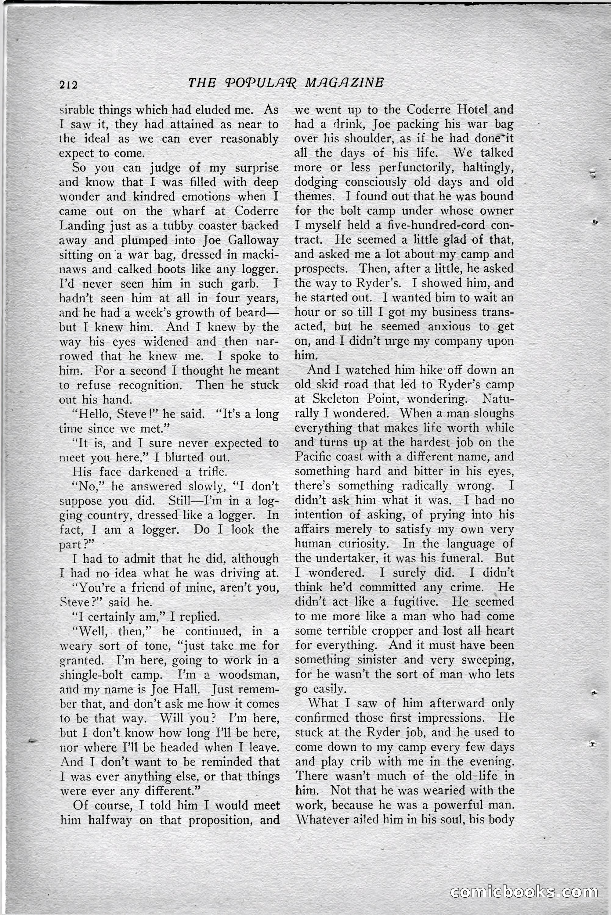 The Popular Magazine, October 20, 1915 — page 218 of 244
