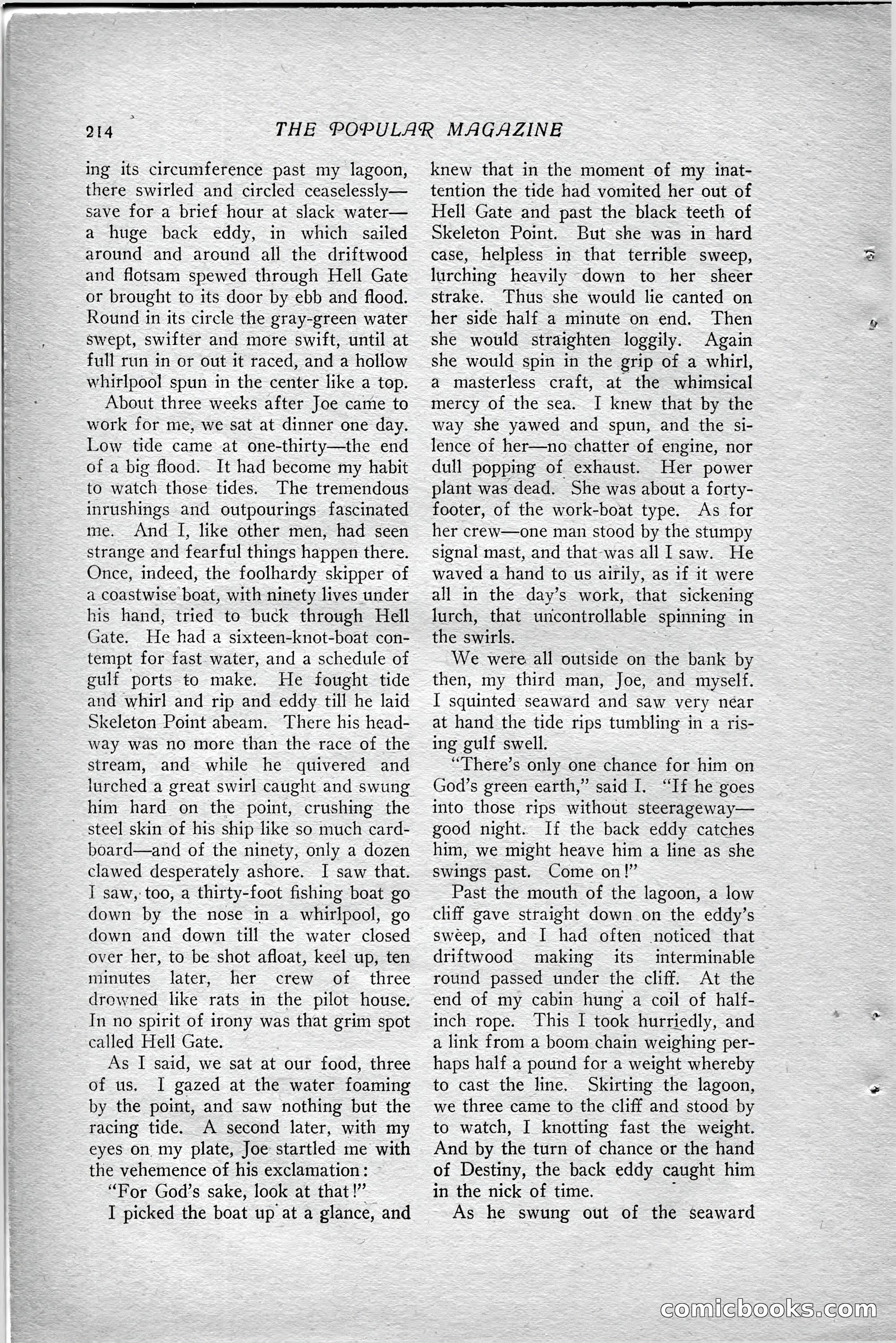 The Popular Magazine, October 20, 1915 — page 220 of 244