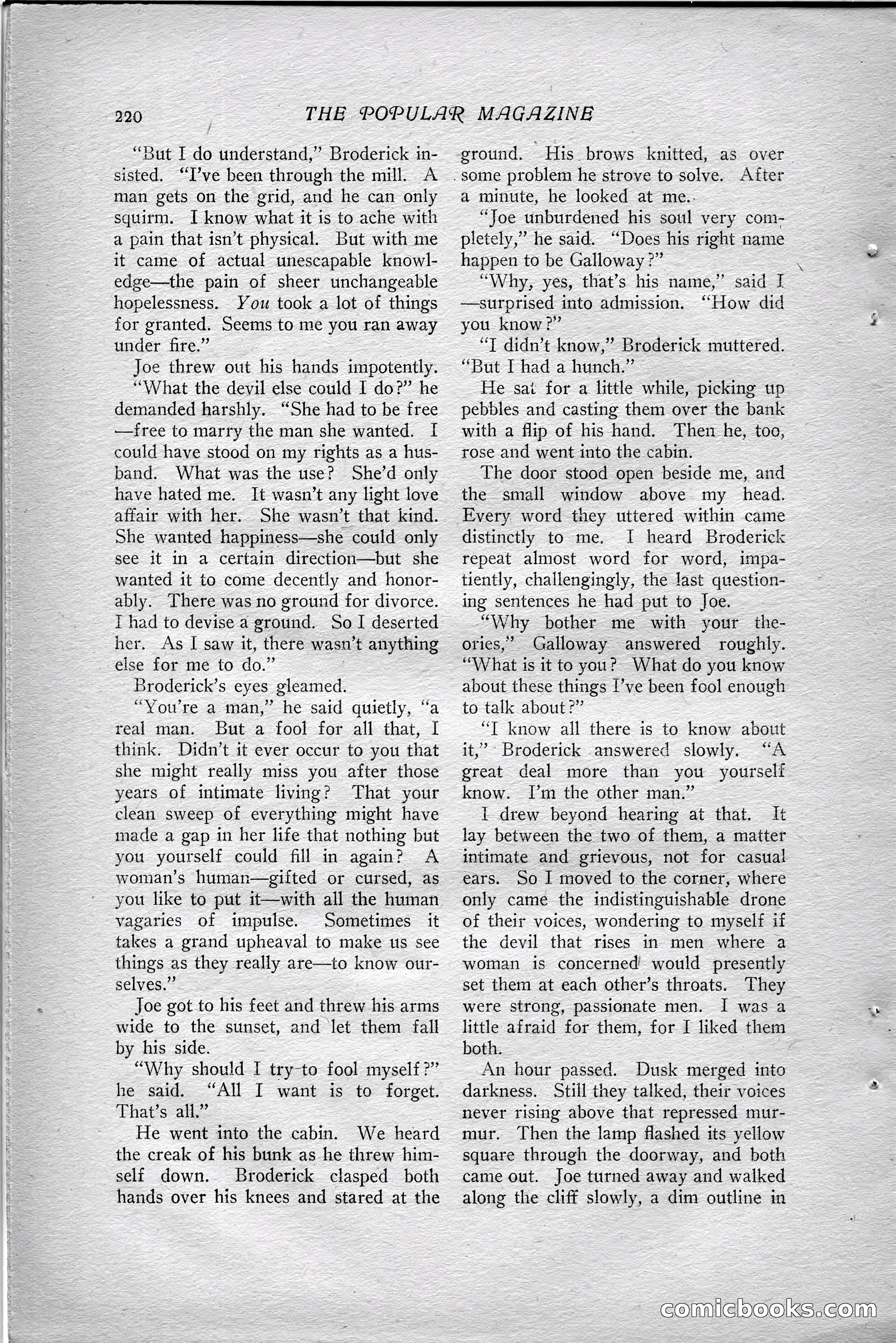 The Popular Magazine, October 20, 1915 — page 226 of 244