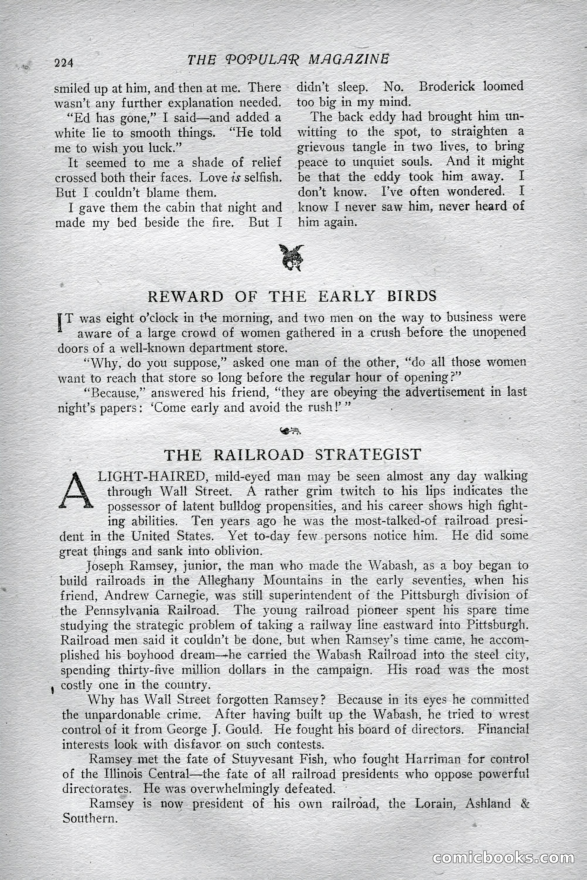 The Popular Magazine, October 20, 1915 — page 230 of 244