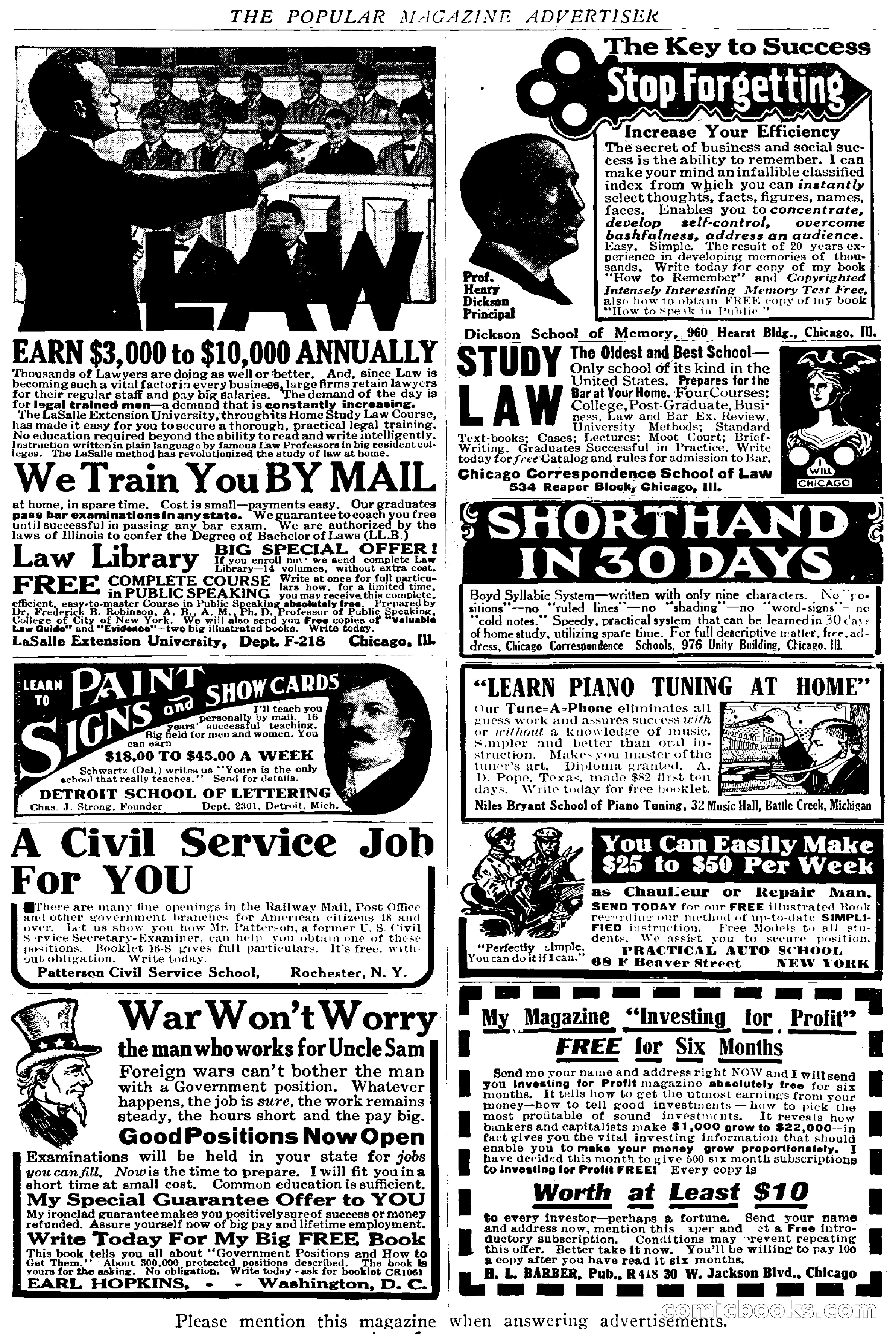 The Popular Magazine, January 7, 1916 — page 4 of 248