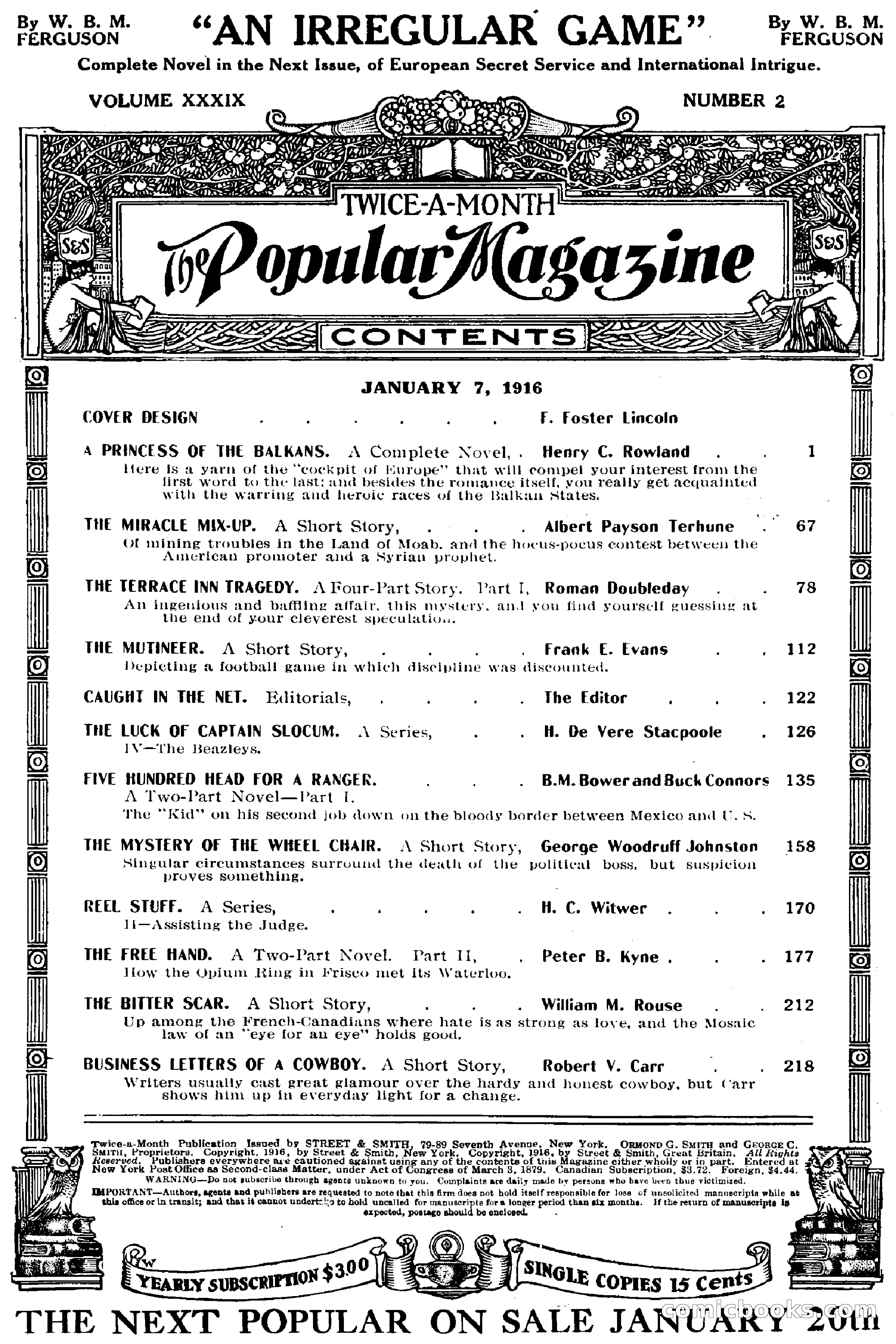 The Popular Magazine, January 7, 1916 — page 5 of 248