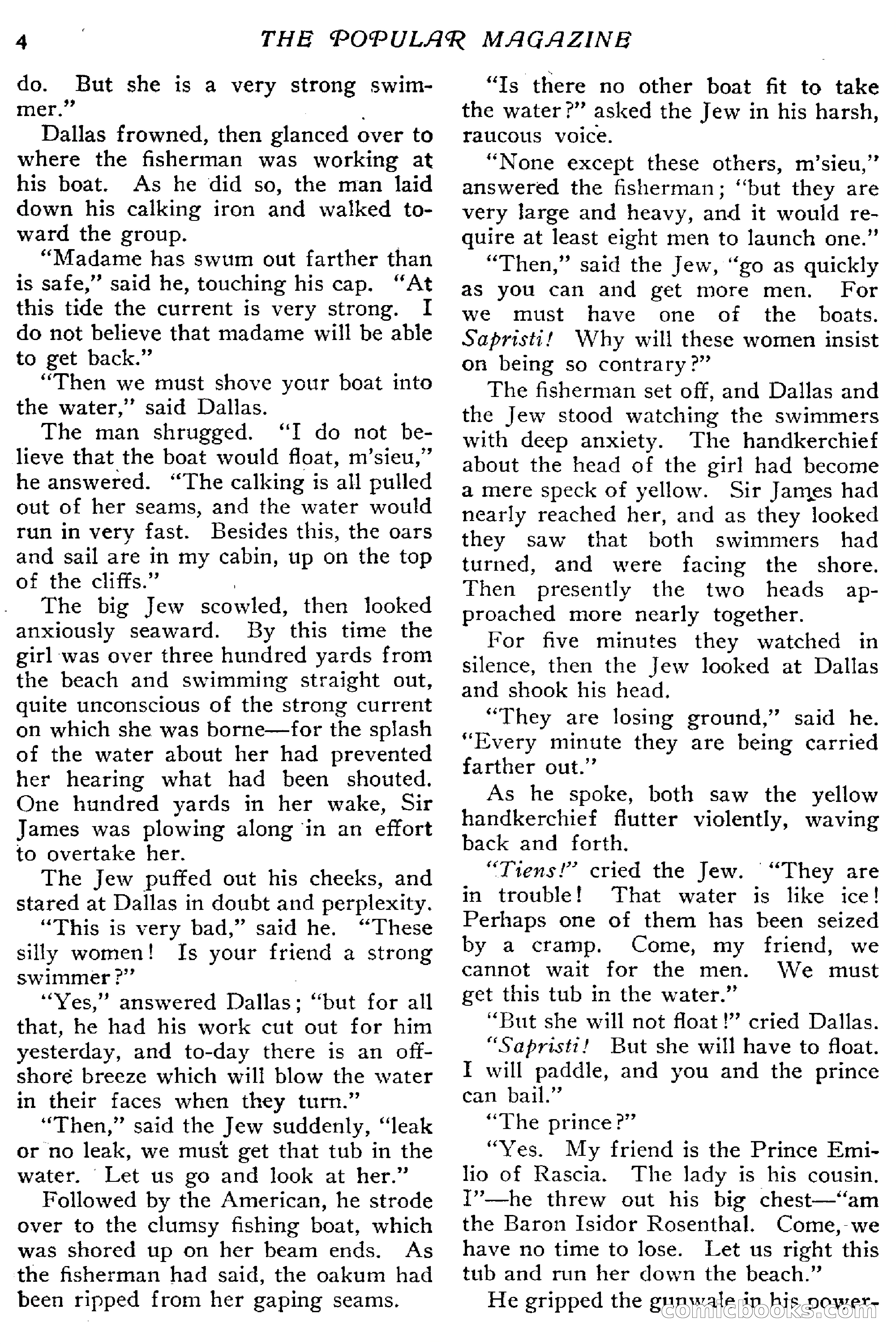The Popular Magazine, January 7, 1916 — page 10 of 248