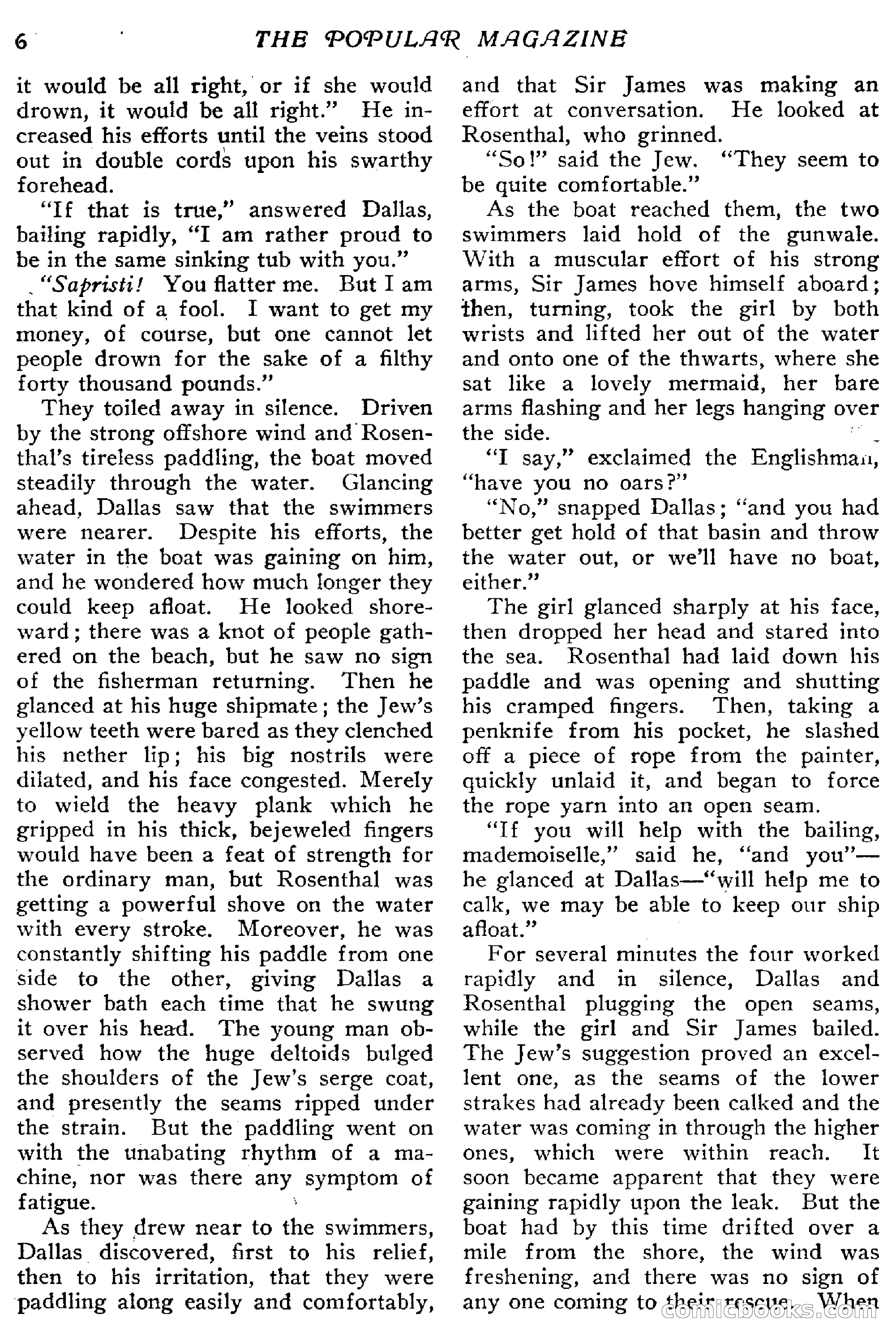 The Popular Magazine, January 7, 1916 — page 12 of 248