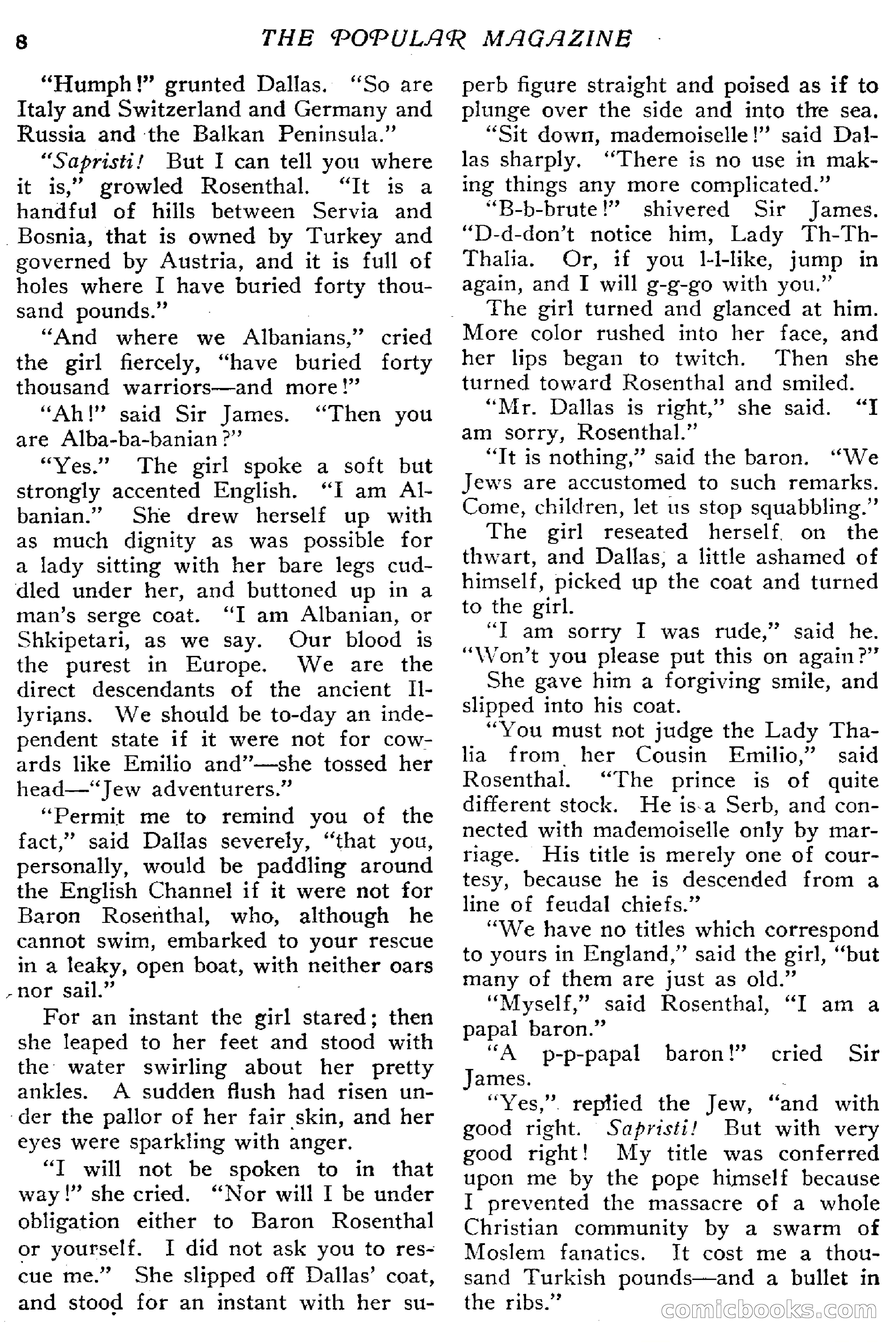 The Popular Magazine, January 7, 1916 — page 14 of 248