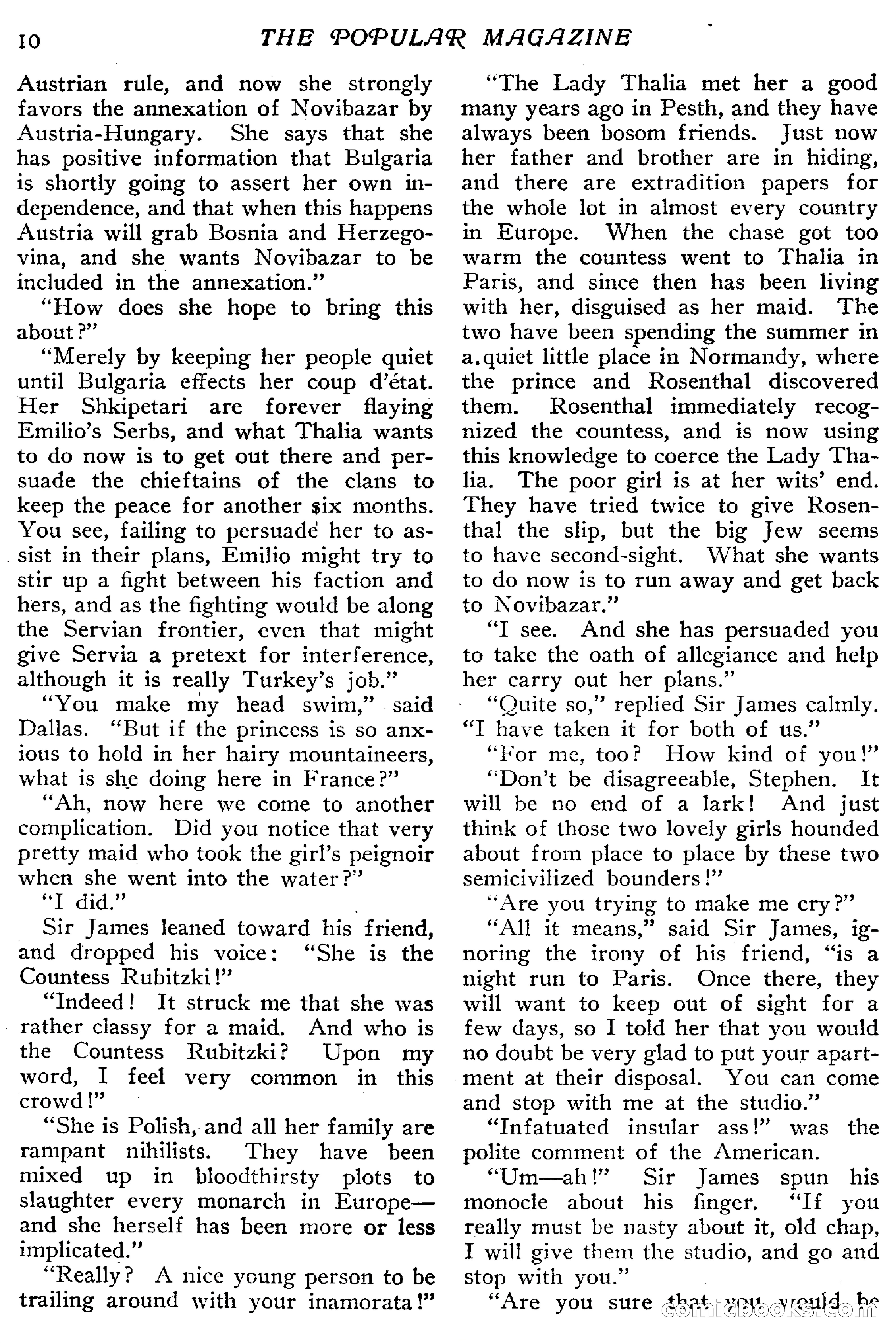 The Popular Magazine, January 7, 1916 — page 16 of 248