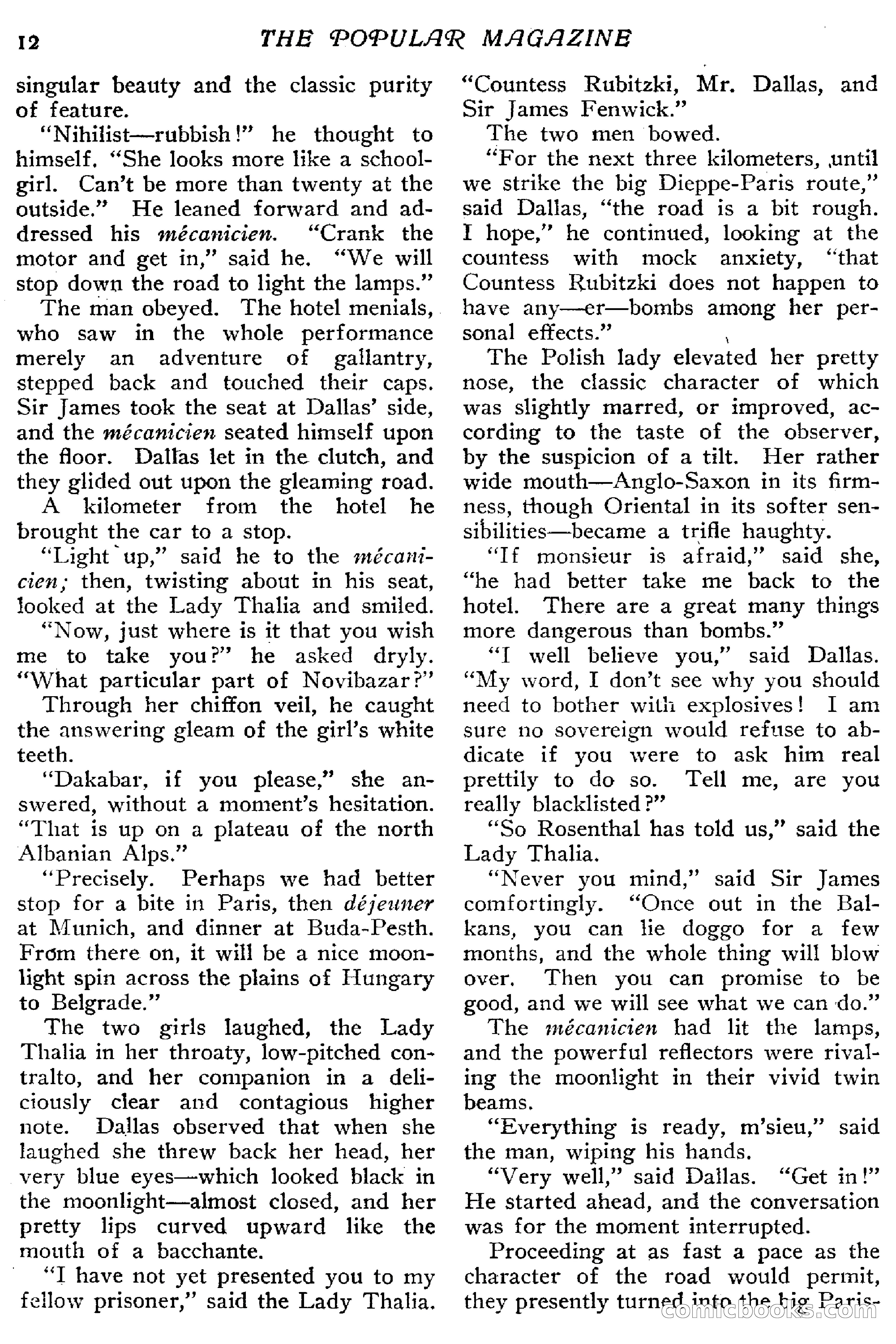 The Popular Magazine, January 7, 1916 — page 18 of 248