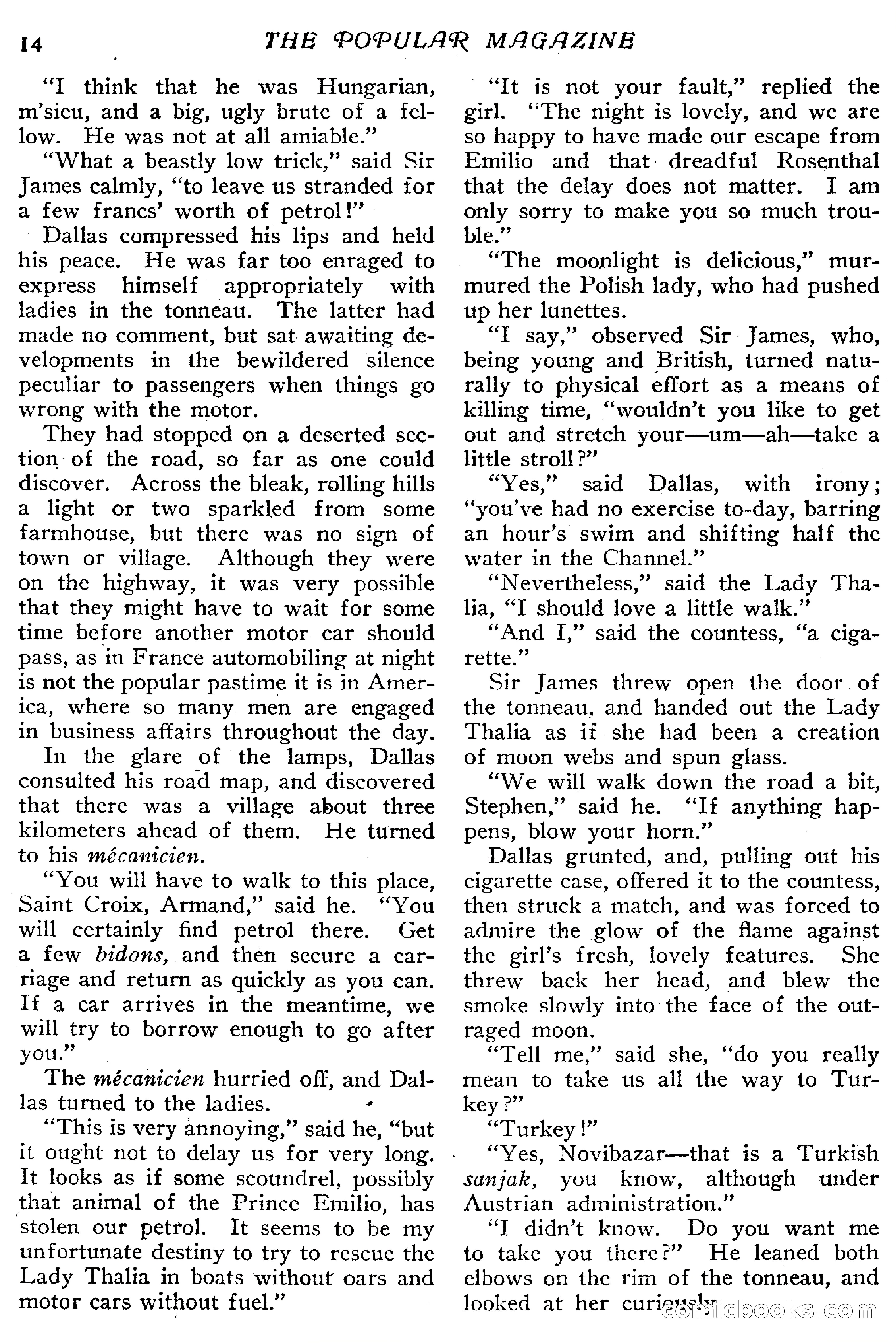 The Popular Magazine, January 7, 1916 — page 20 of 248