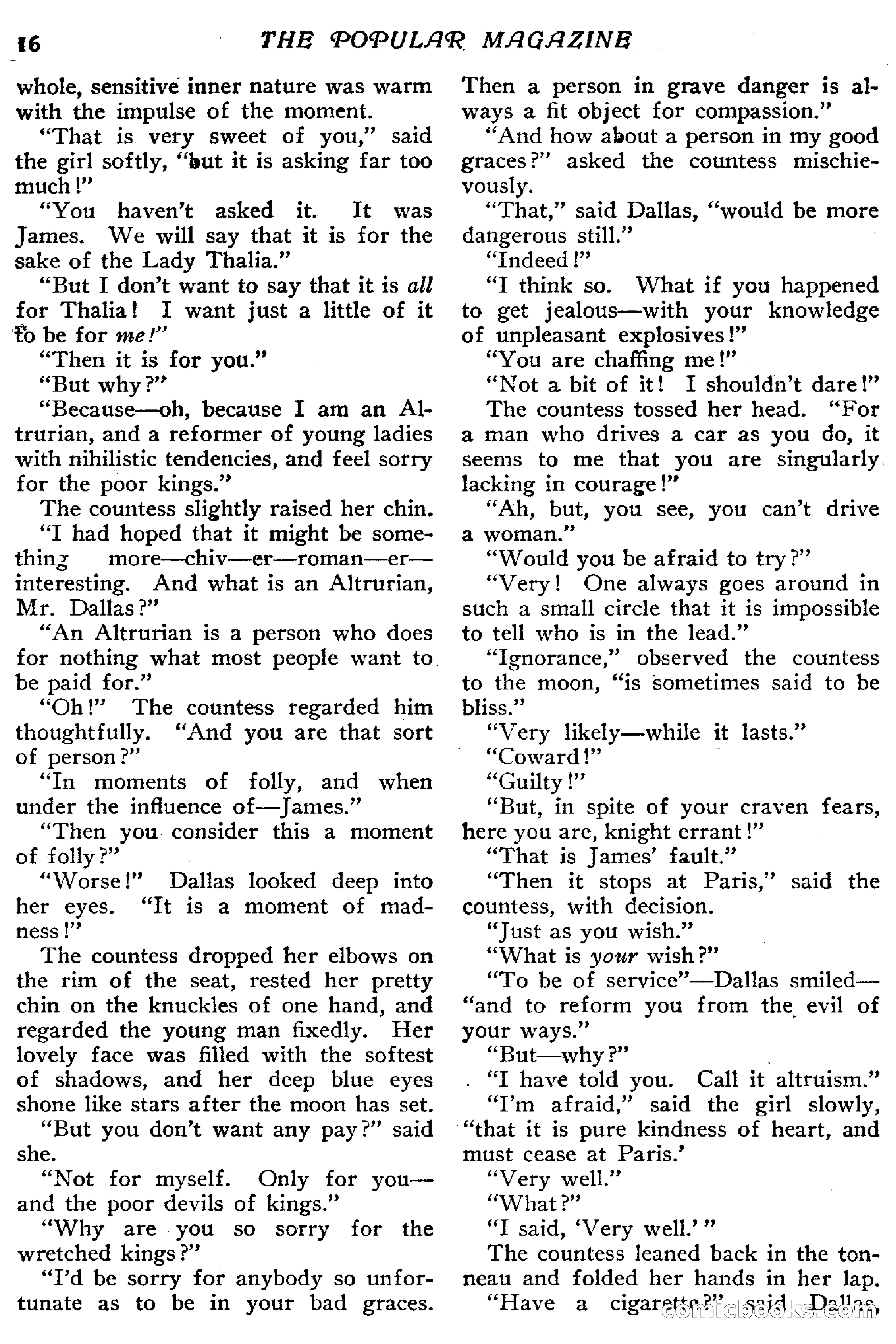 The Popular Magazine, January 7, 1916 — page 22 of 248