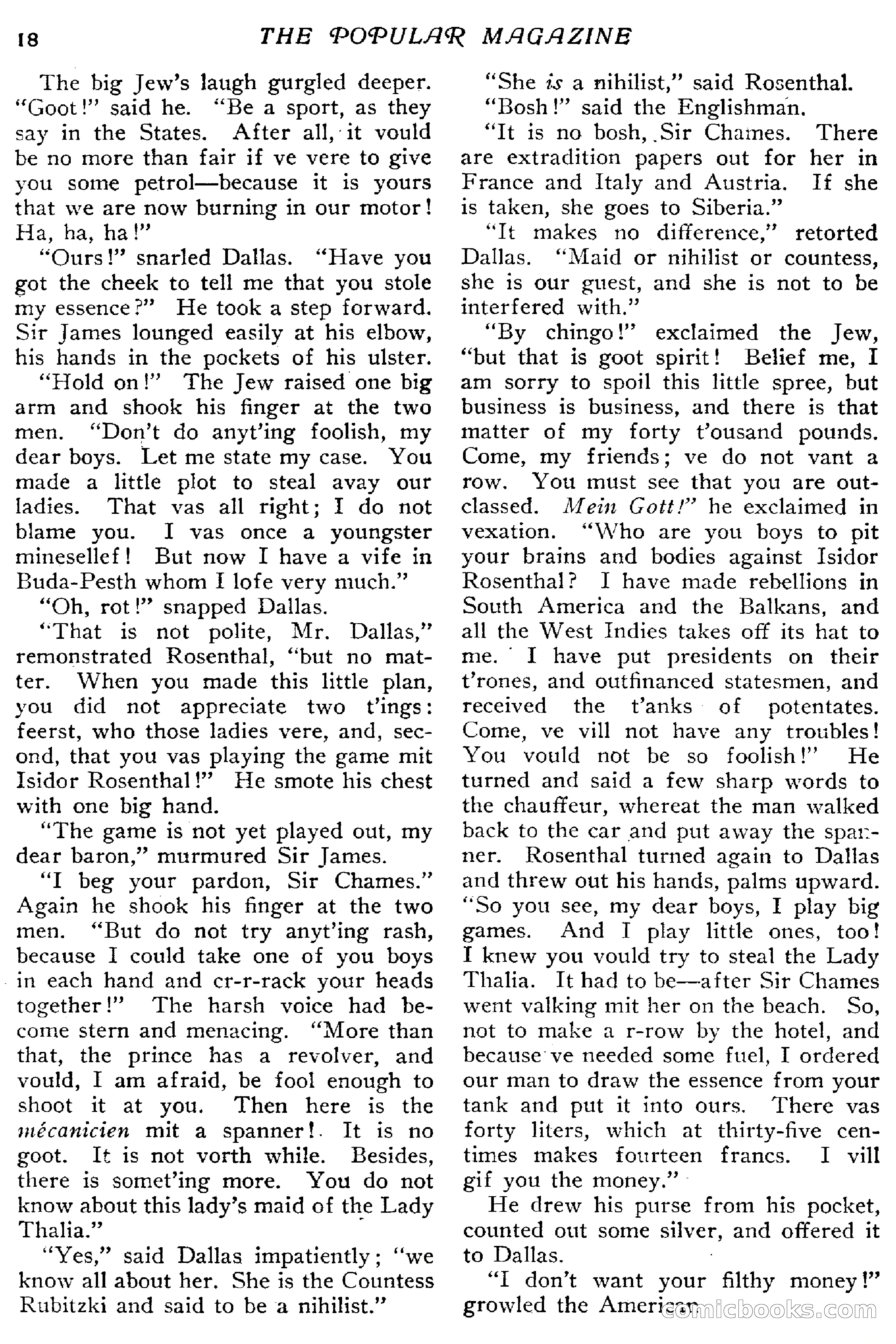 The Popular Magazine, January 7, 1916 — page 24 of 248