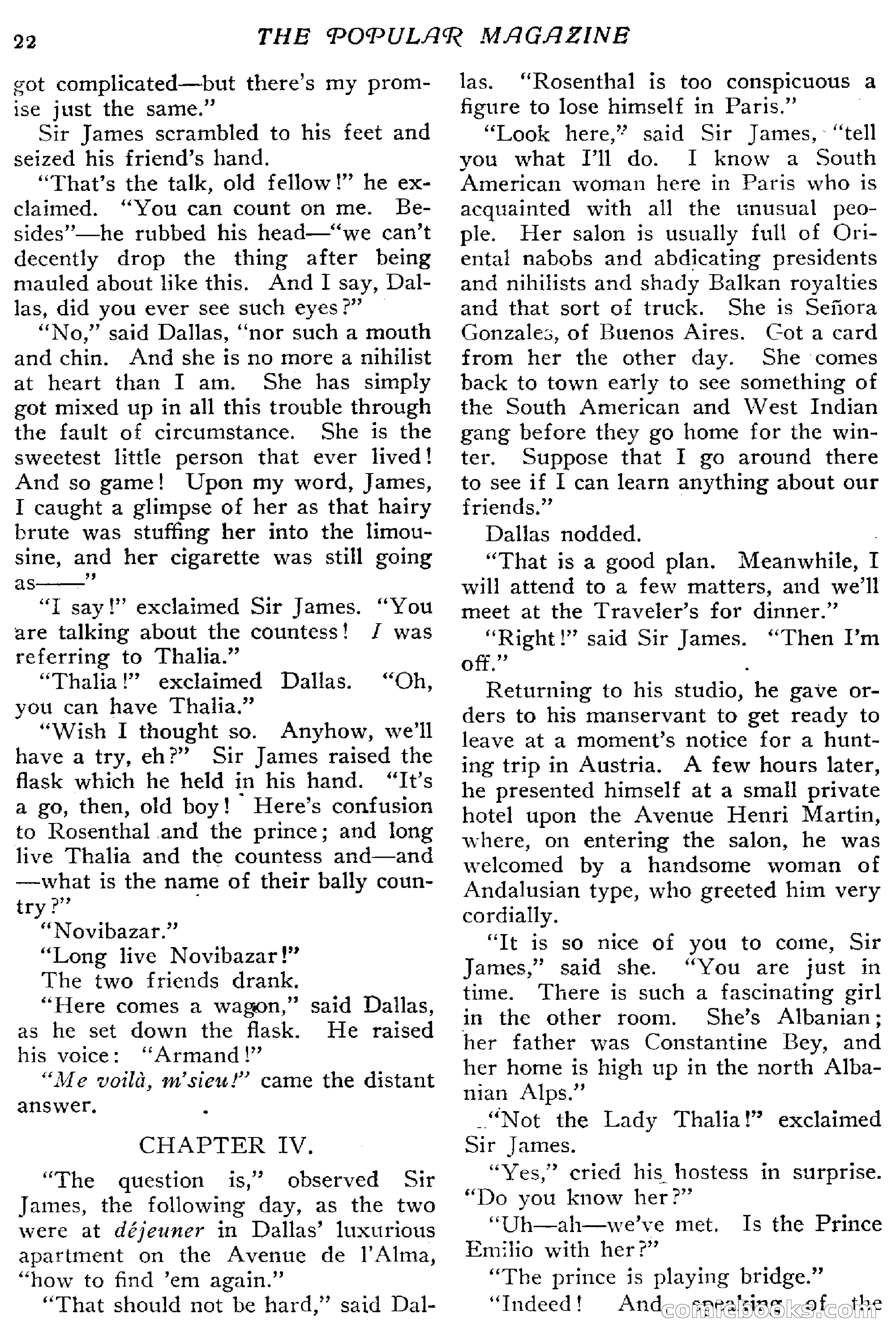 The Popular Magazine, January 7, 1916 — page 28 of 248