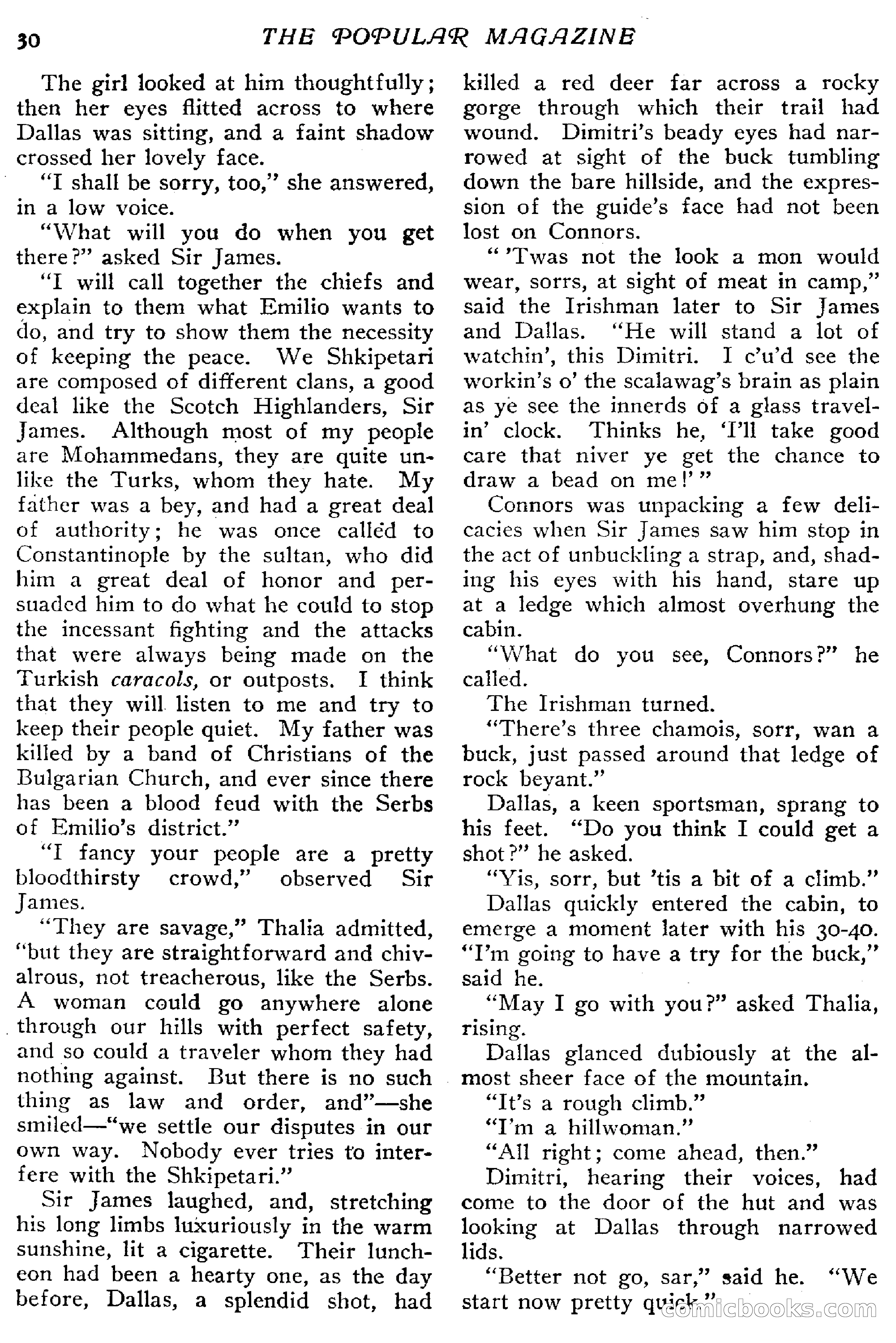 The Popular Magazine, January 7, 1916 — page 36 of 248