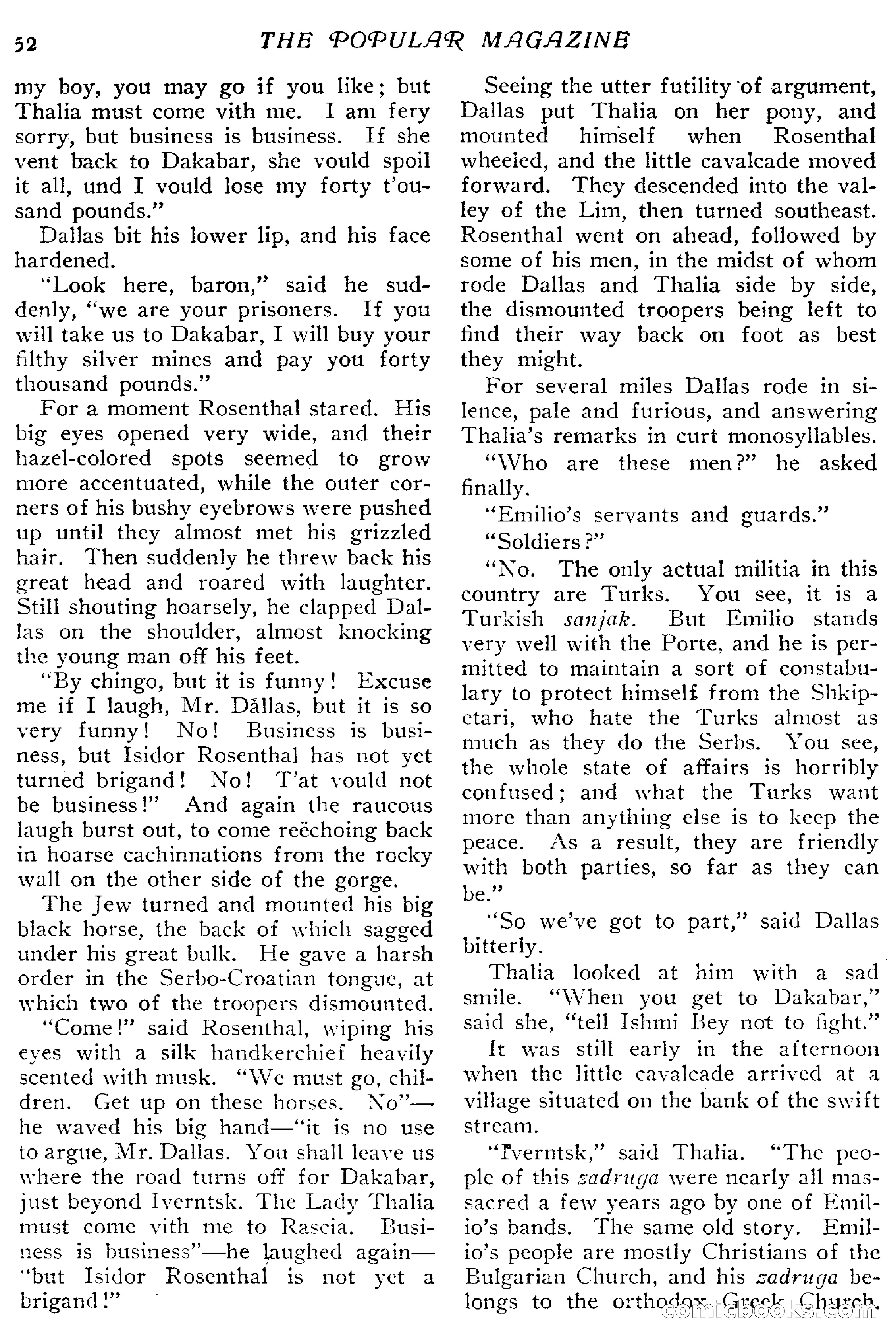 The Popular Magazine, January 7, 1916 — page 58 of 248