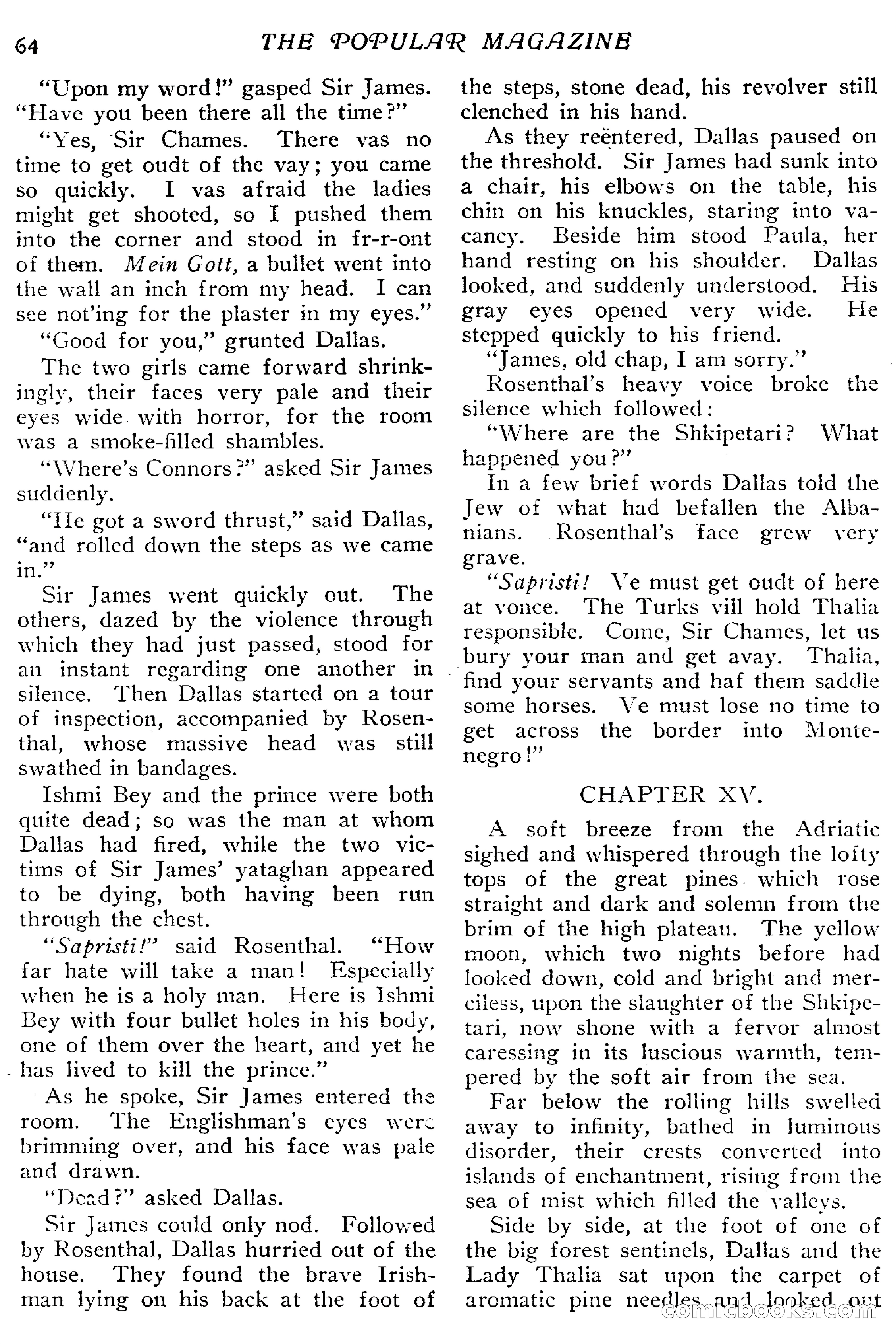 The Popular Magazine, January 7, 1916 — page 70 of 248