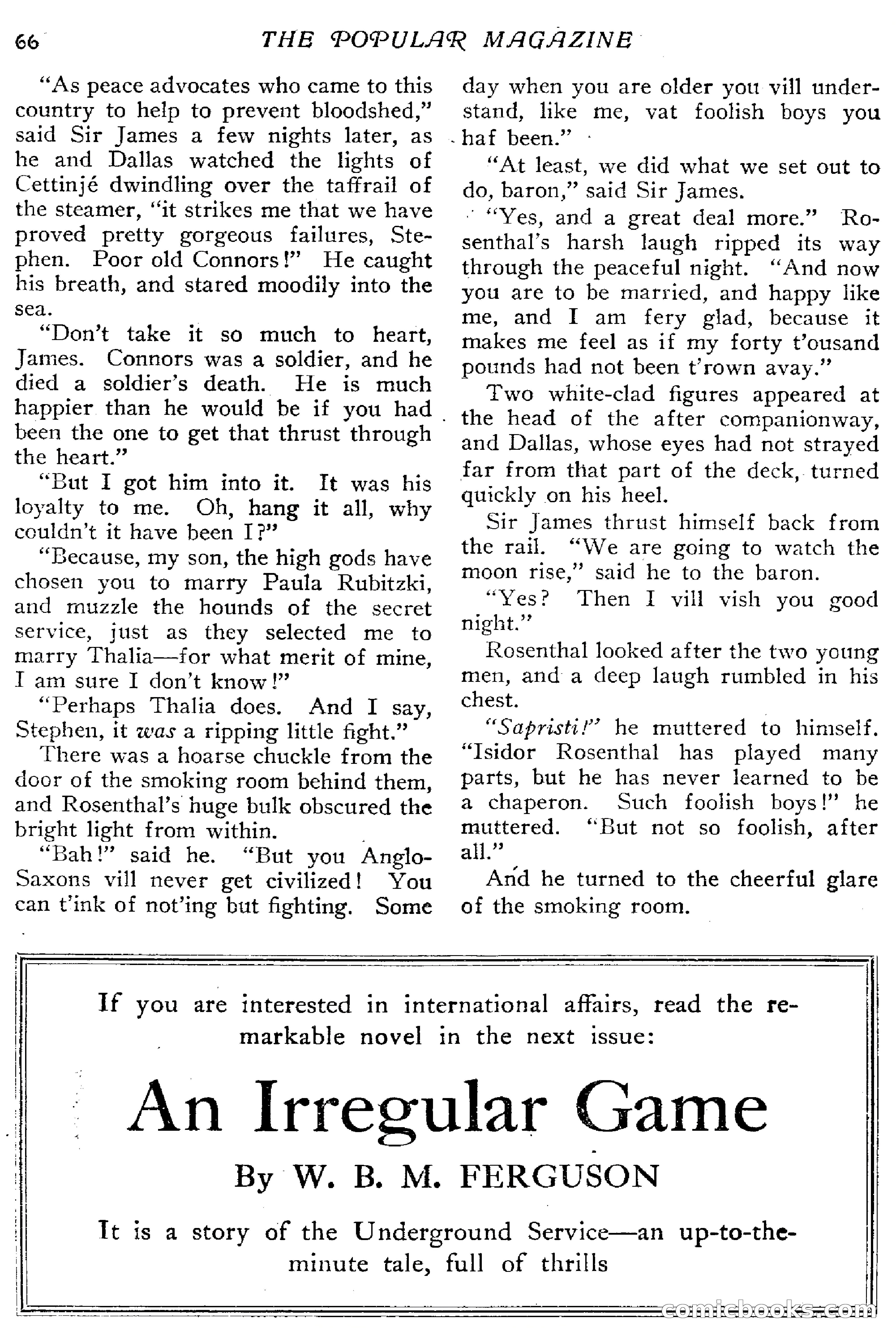 The Popular Magazine, January 7, 1916 — page 72 of 248