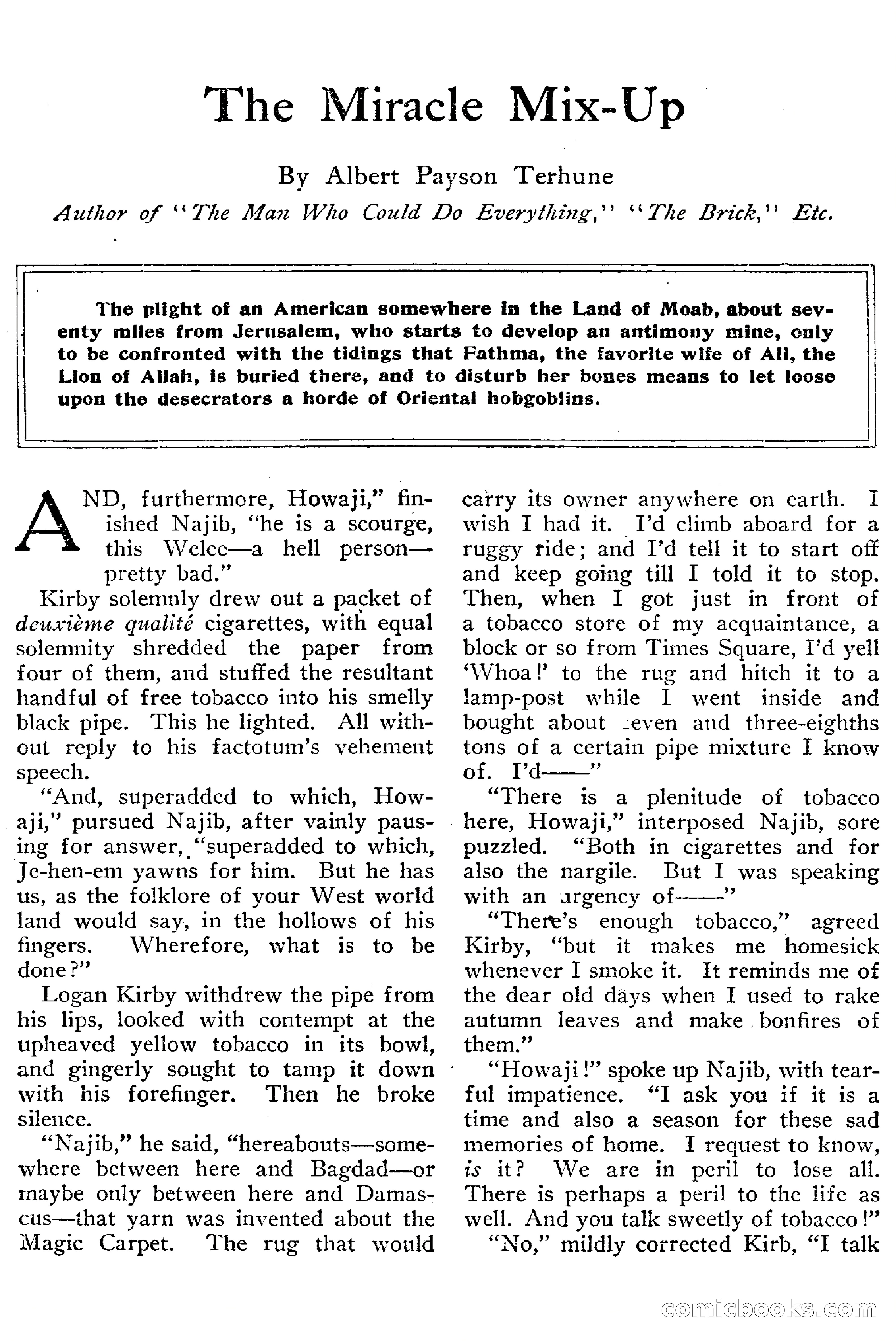 The Popular Magazine, January 7, 1916 — page 73 of 248