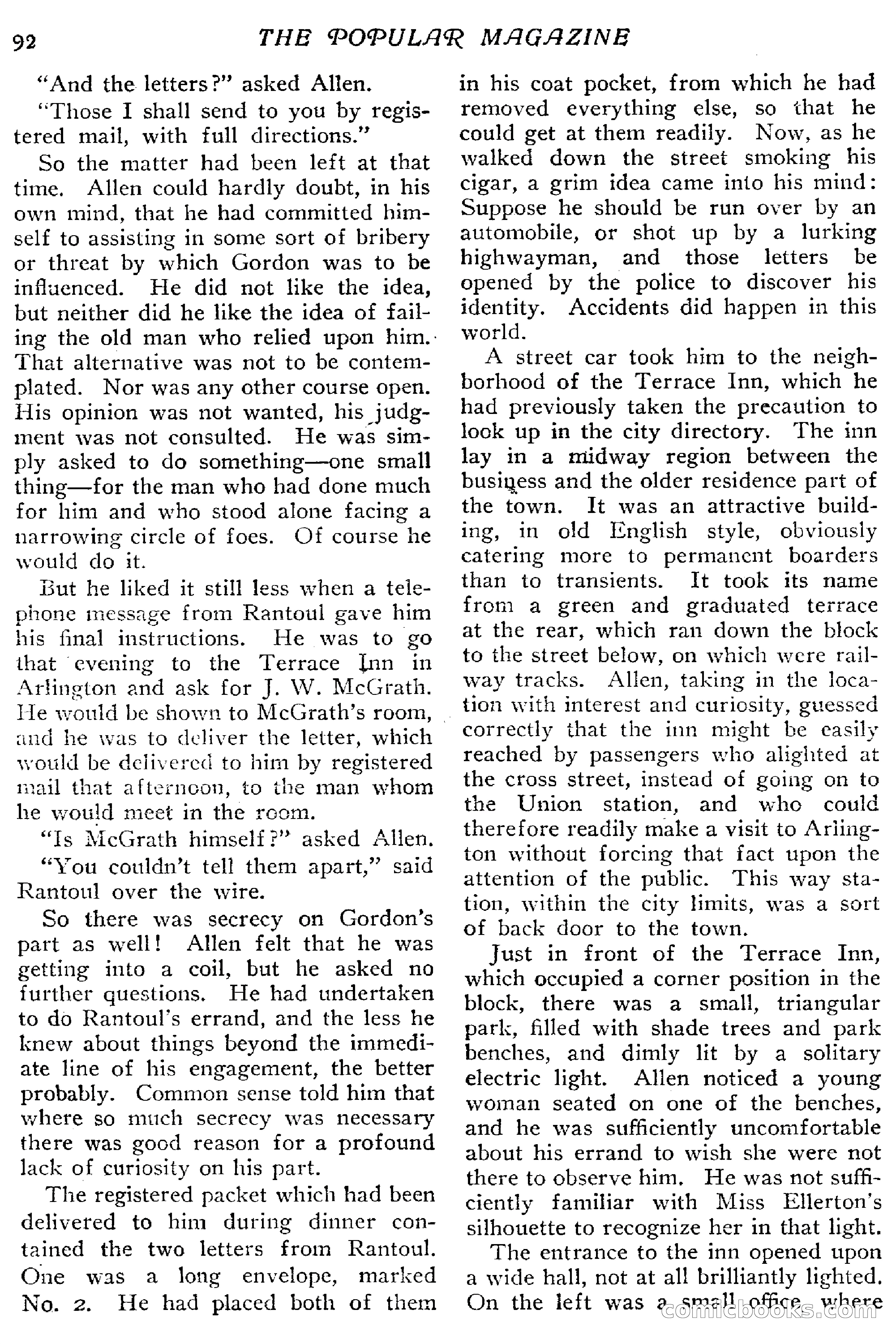 The Popular Magazine, January 7, 1916 — page 98 of 248