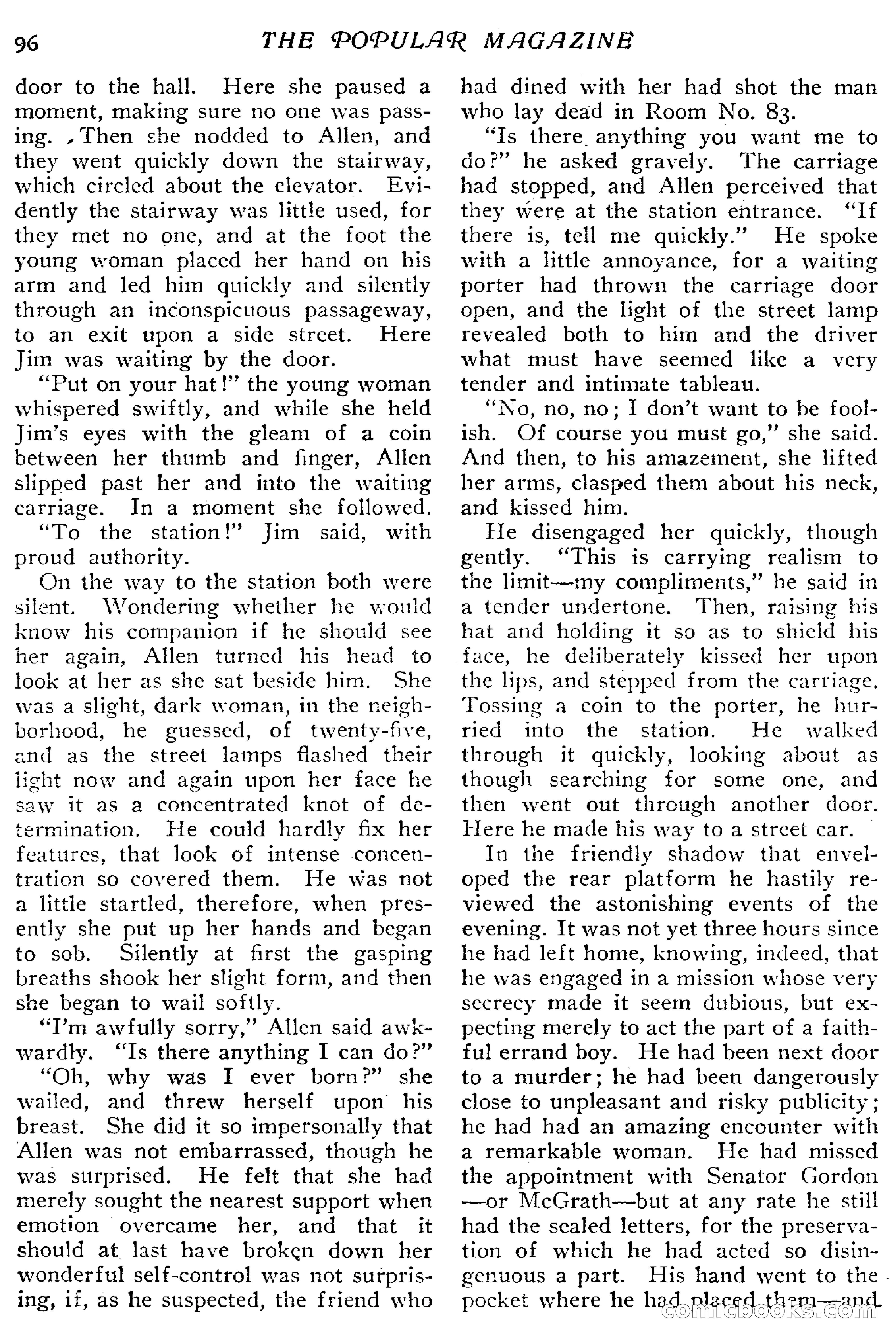 The Popular Magazine, January 7, 1916 — page 102 of 248