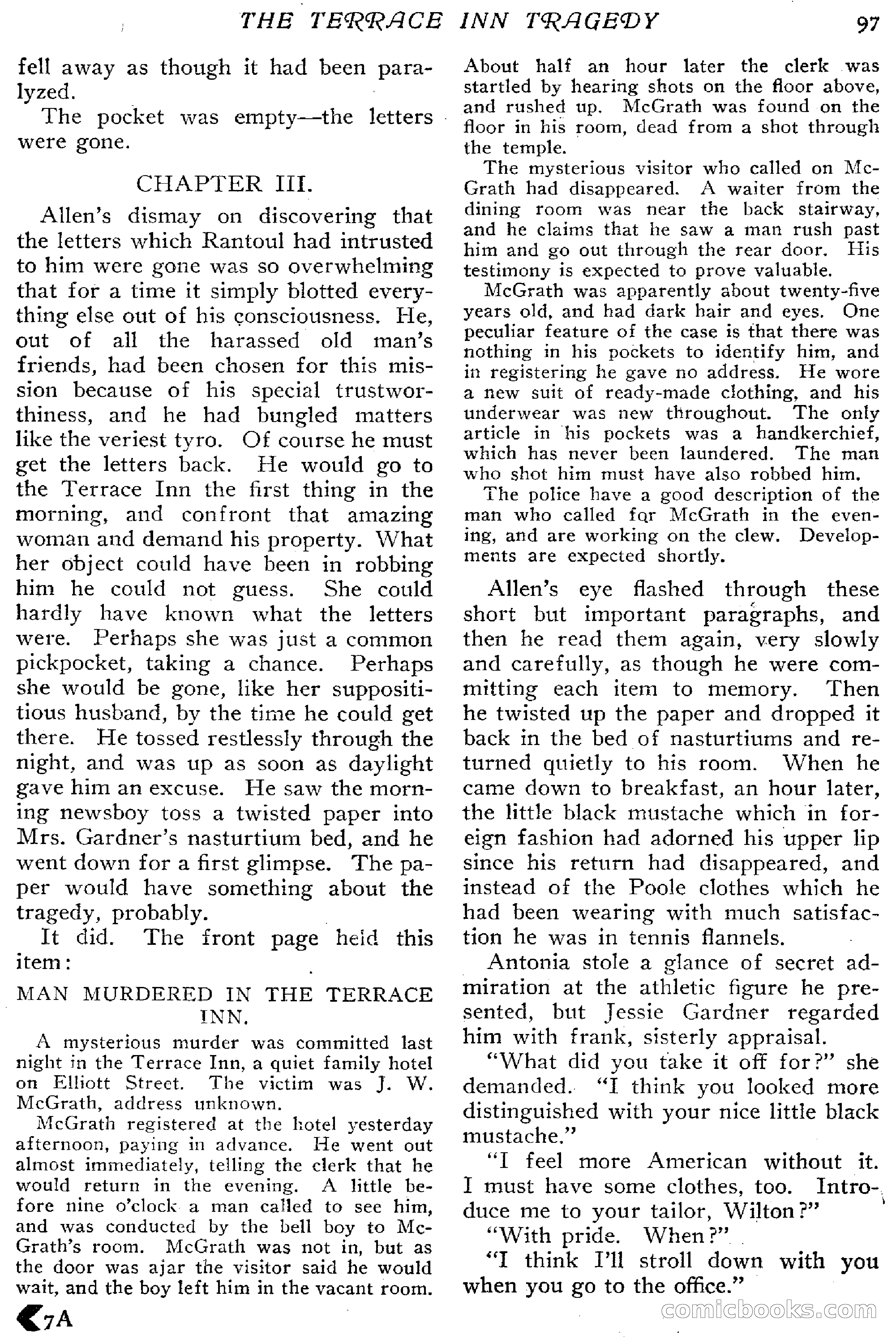 The Popular Magazine, January 7, 1916 — page 103 of 248