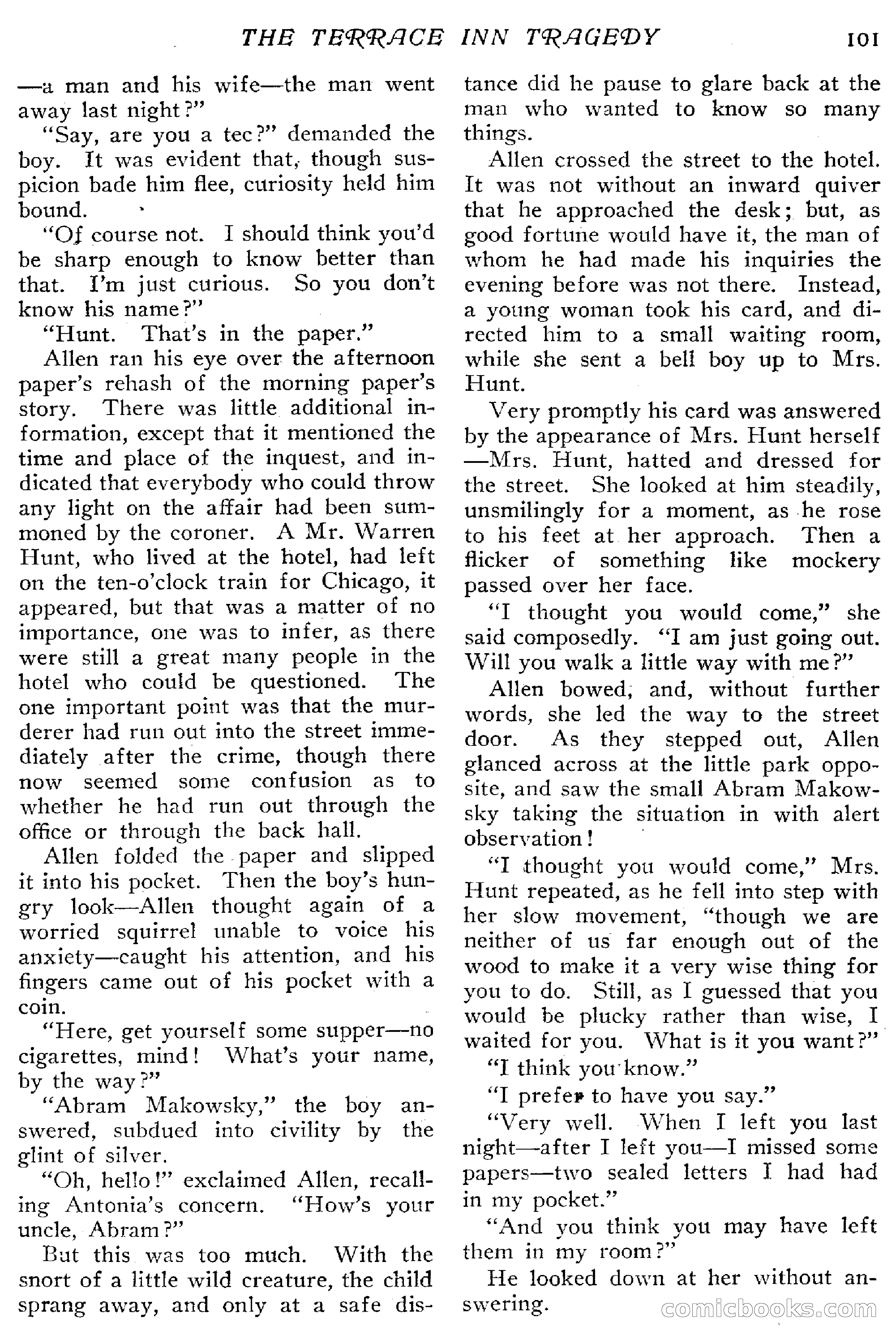 The Popular Magazine, January 7, 1916 — page 107 of 248