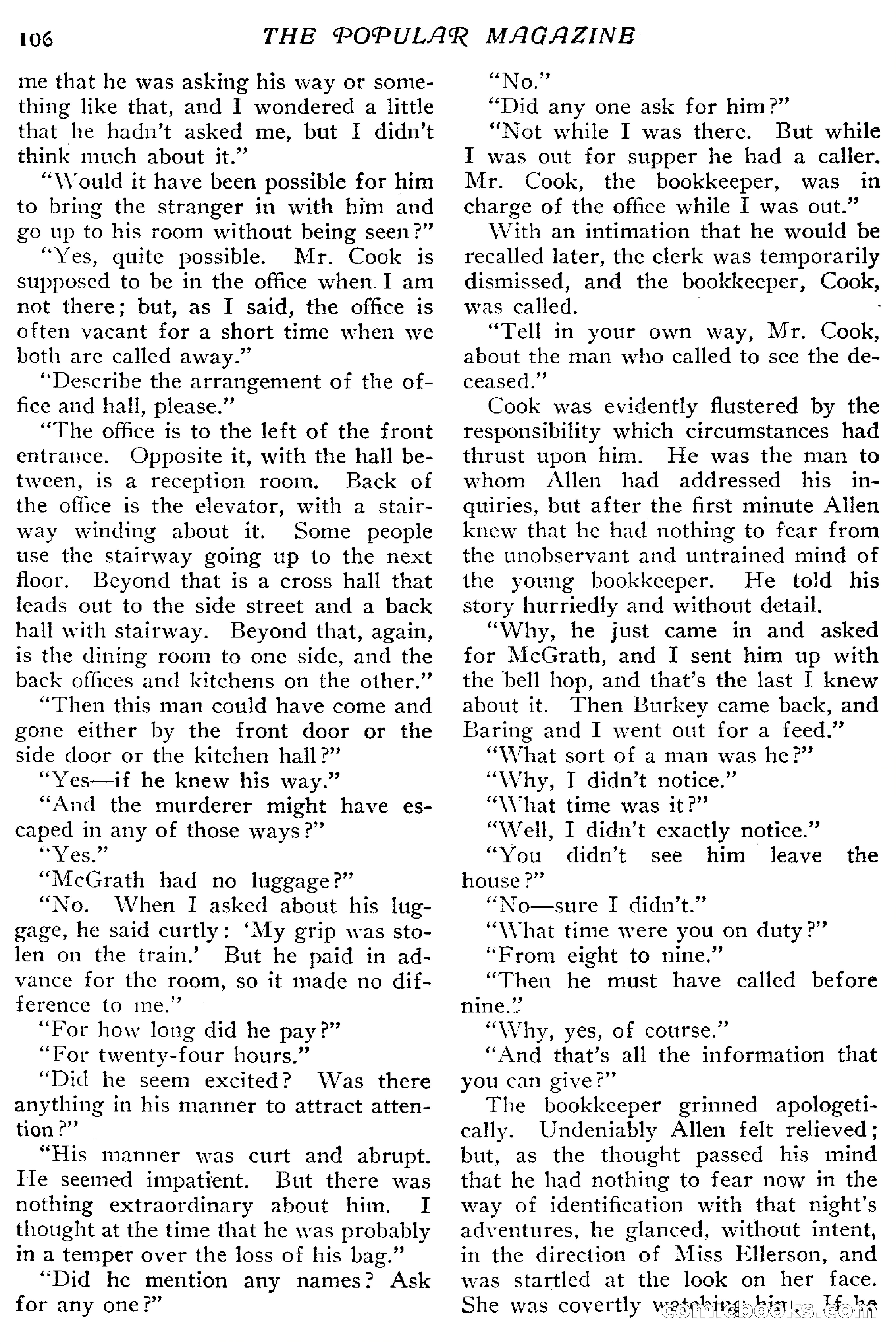 The Popular Magazine, January 7, 1916 — page 112 of 248