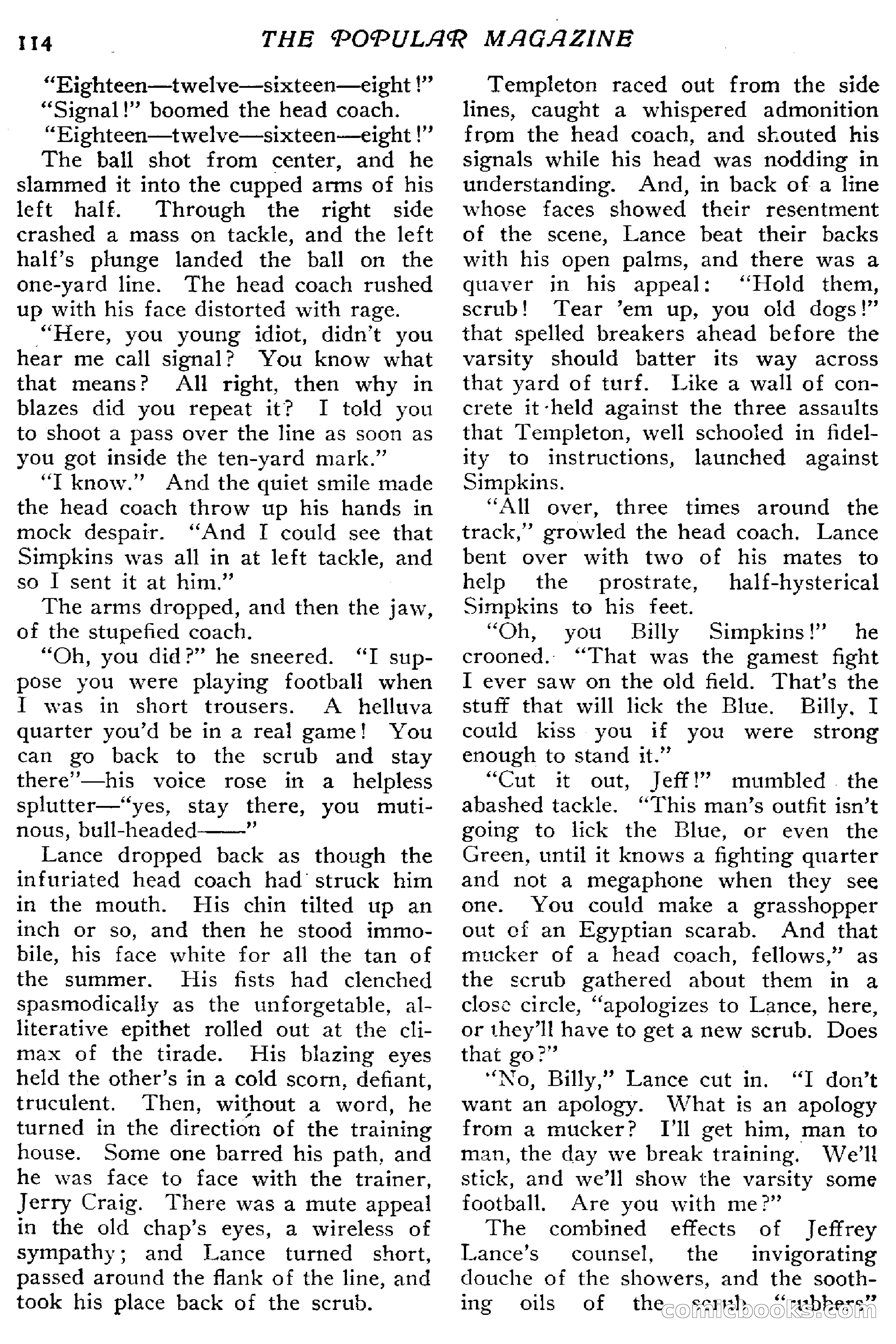 The Popular Magazine, January 7, 1916 — page 120 of 248