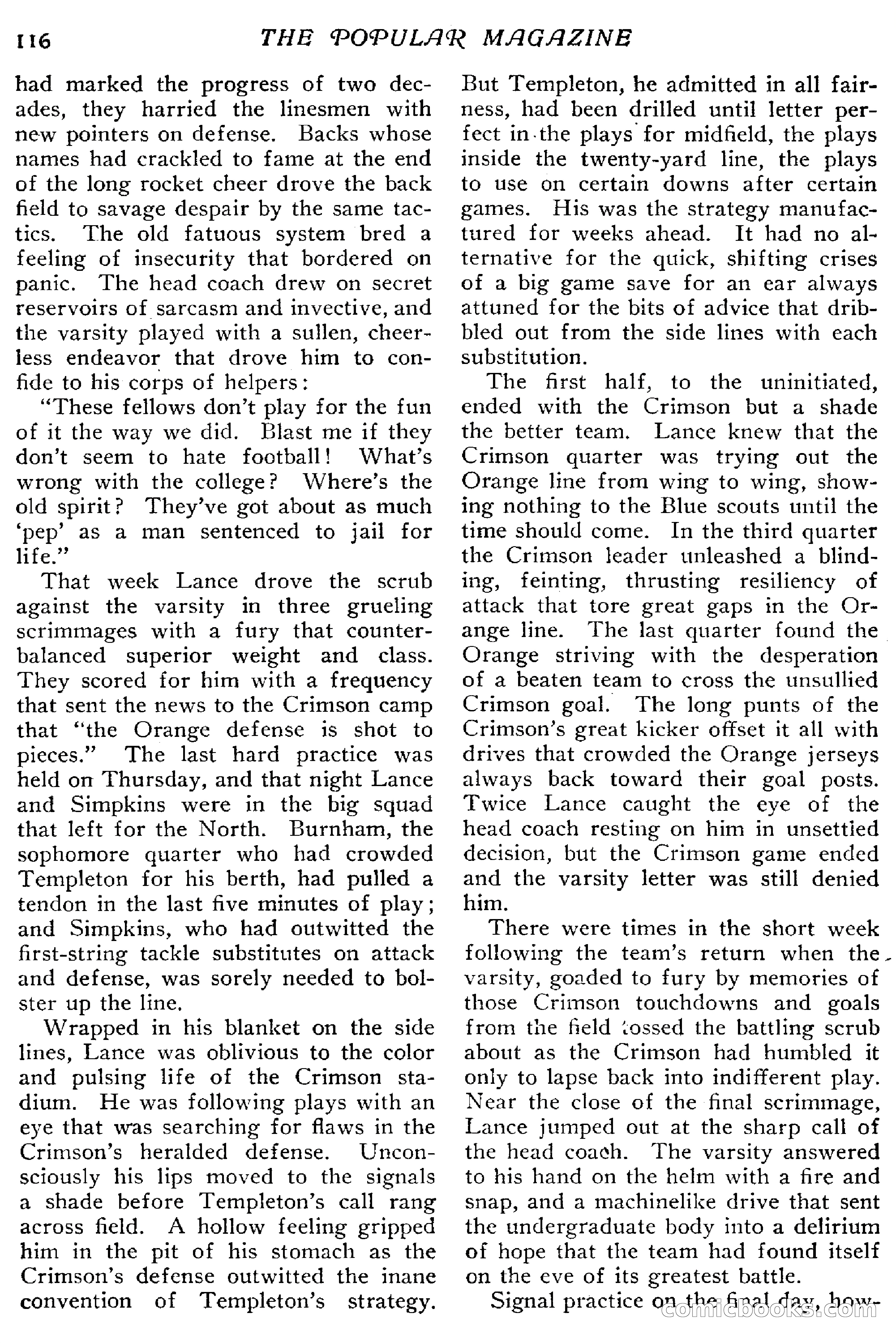 The Popular Magazine, January 7, 1916 — page 122 of 248