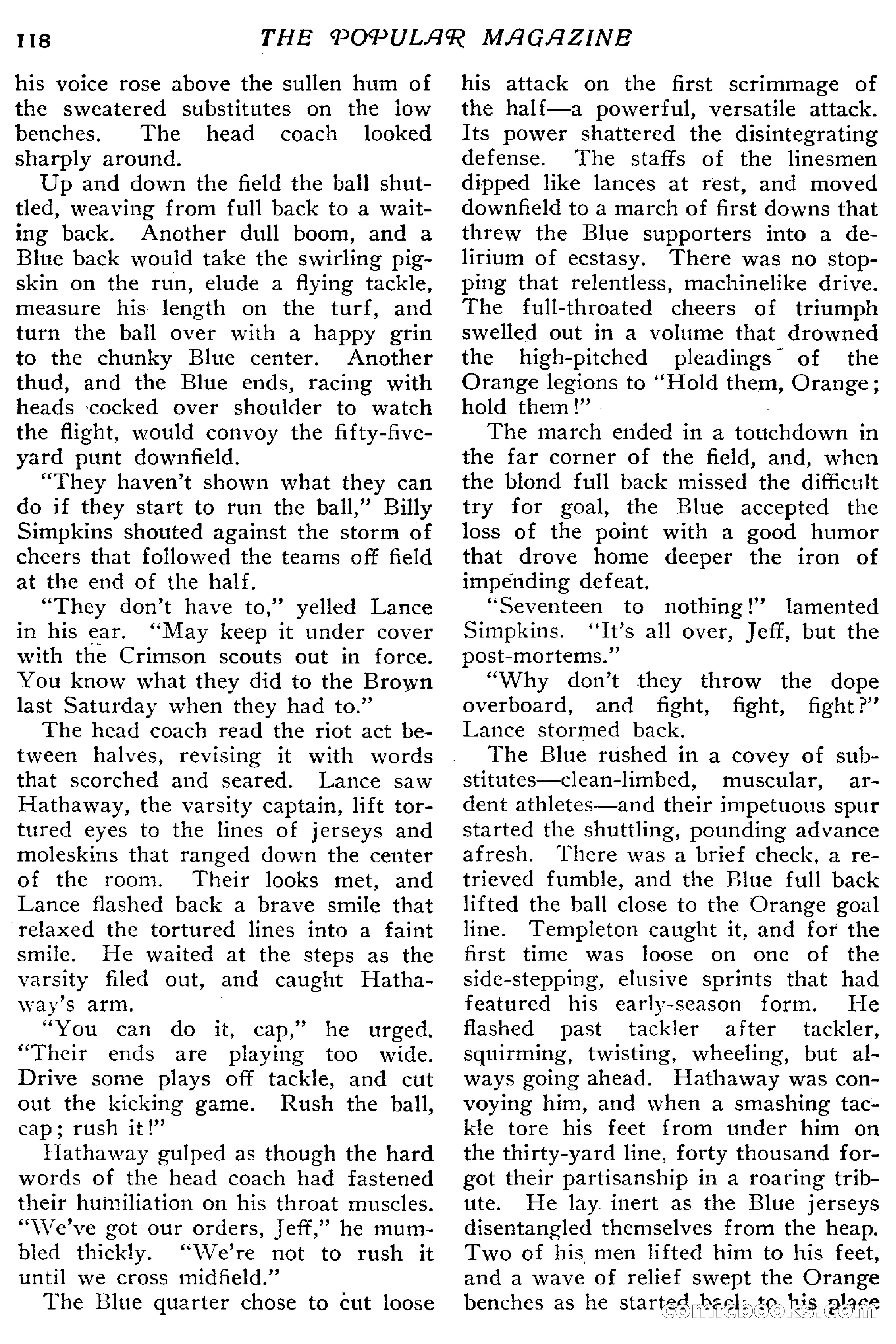 The Popular Magazine, January 7, 1916 — page 124 of 248