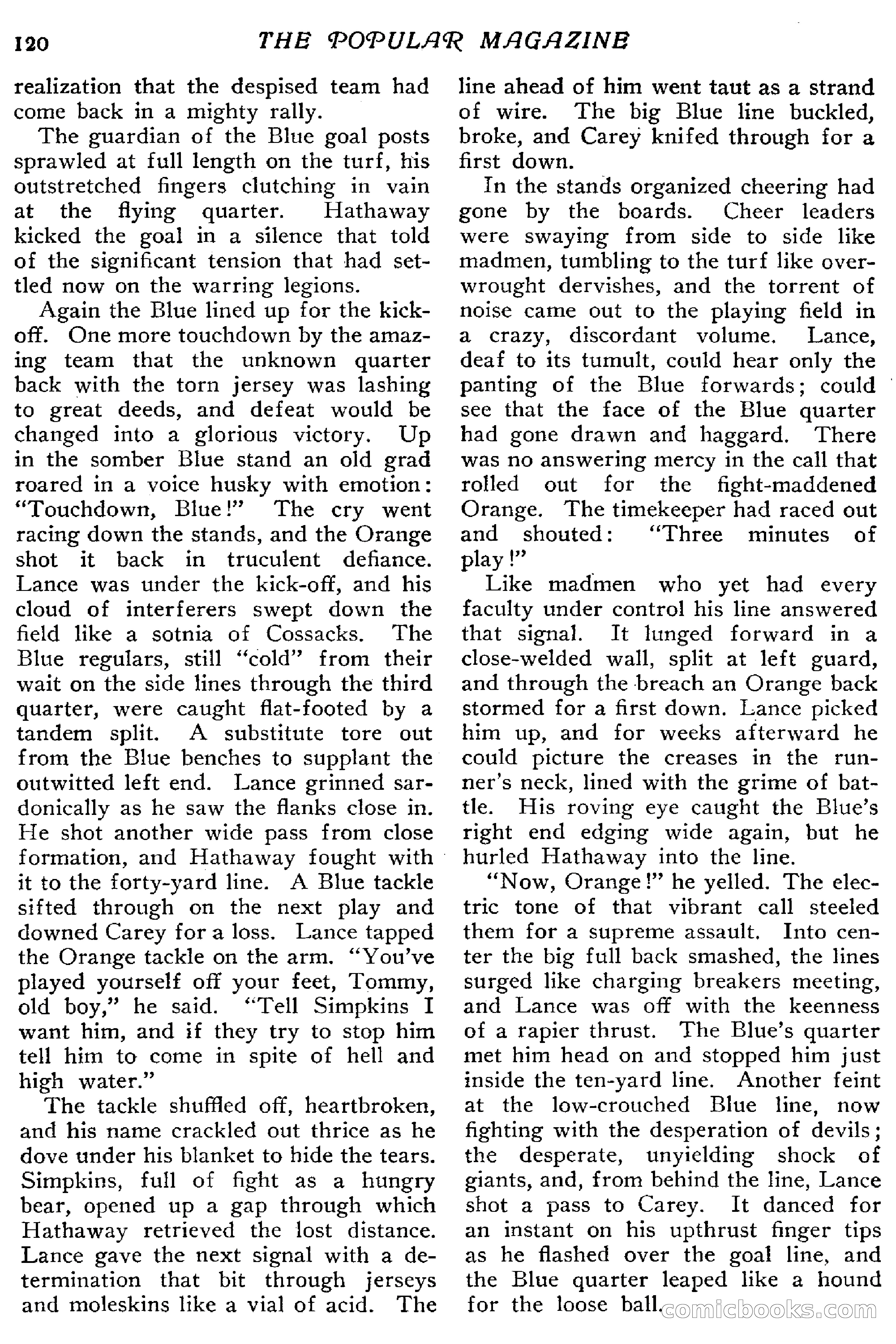 The Popular Magazine, January 7, 1916 — page 126 of 248