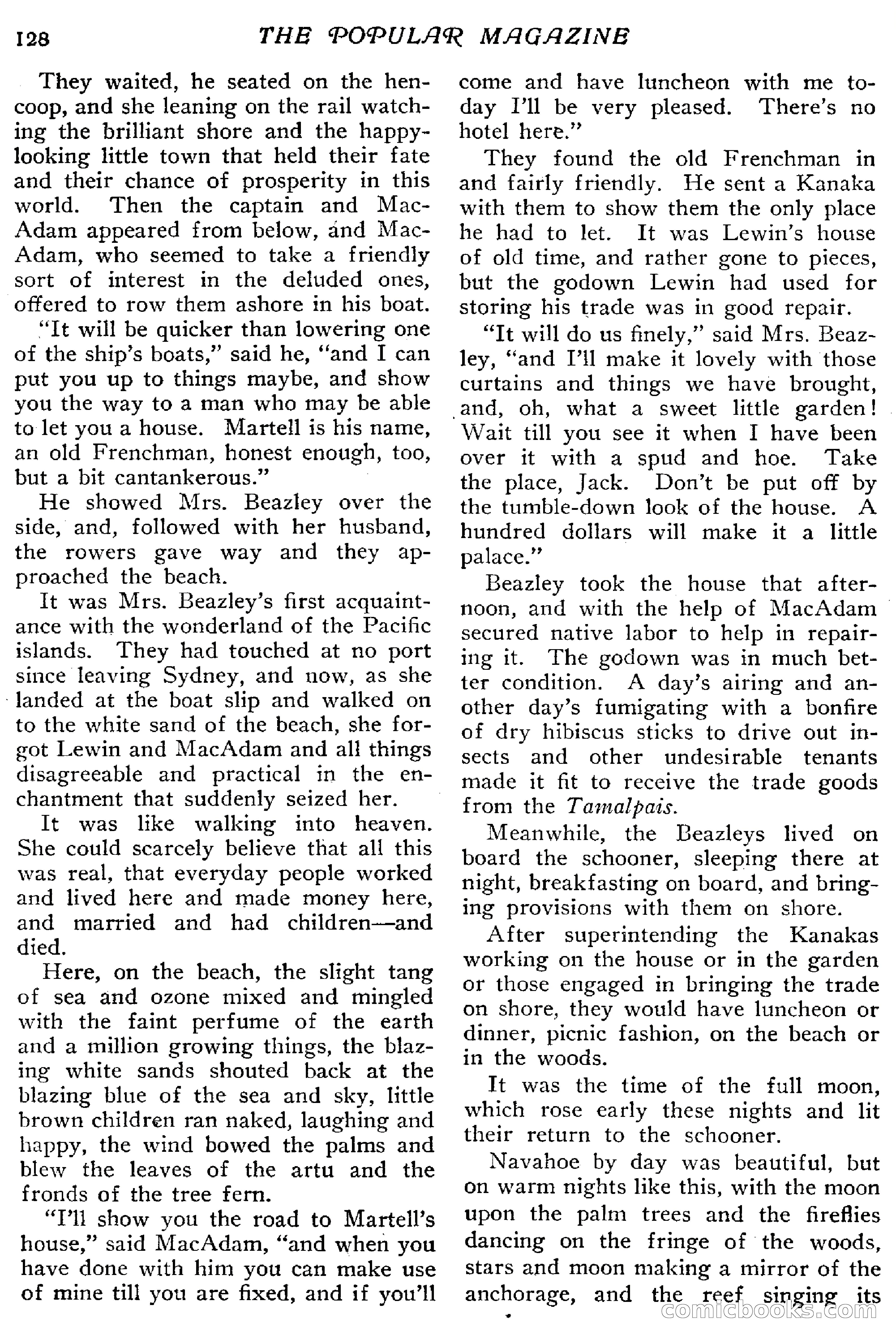 The Popular Magazine, January 7, 1916 — page 134 of 248