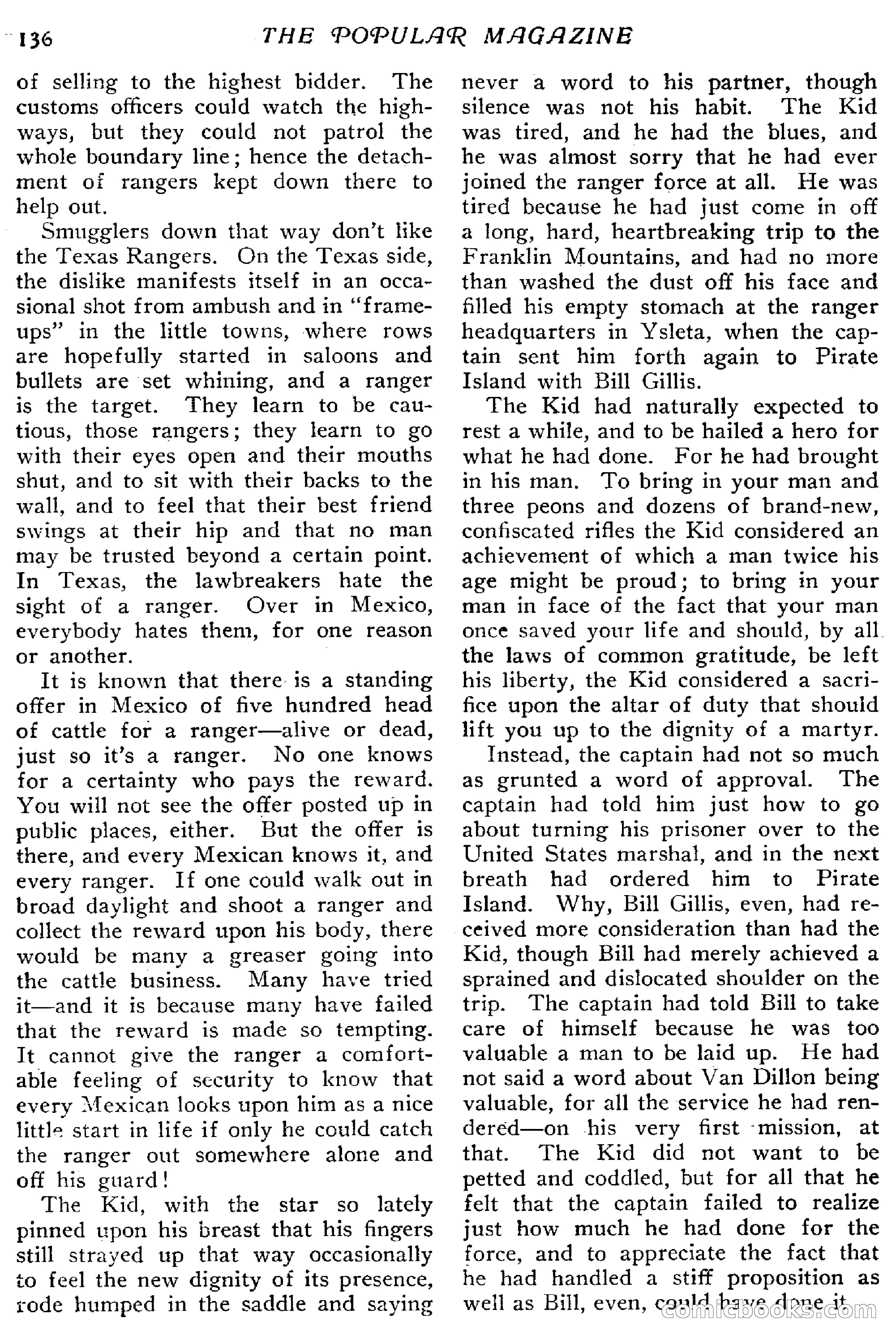 The Popular Magazine, January 7, 1916 — page 142 of 248