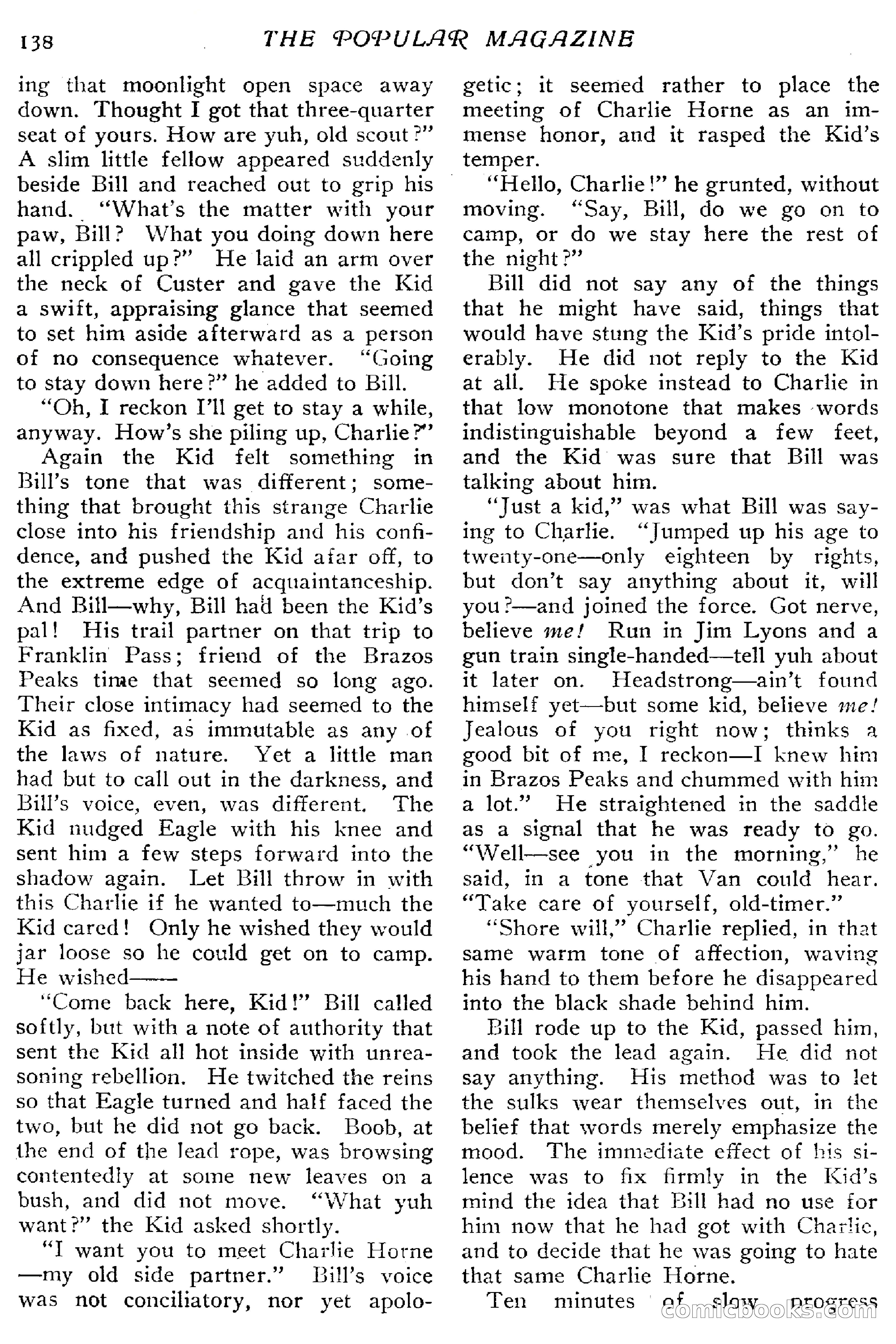 The Popular Magazine, January 7, 1916 — page 144 of 248