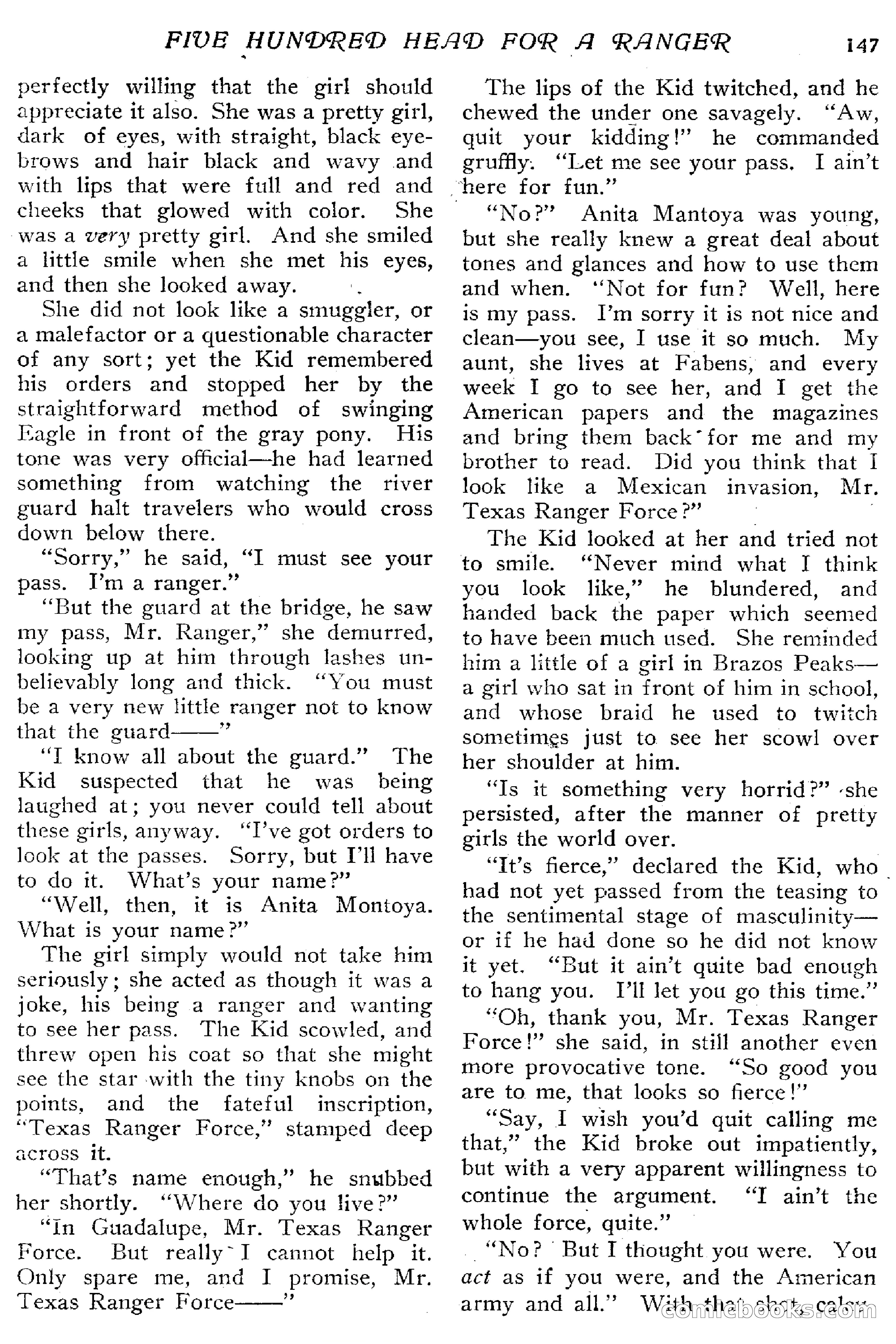 The Popular Magazine, January 7, 1916 — page 153 of 248