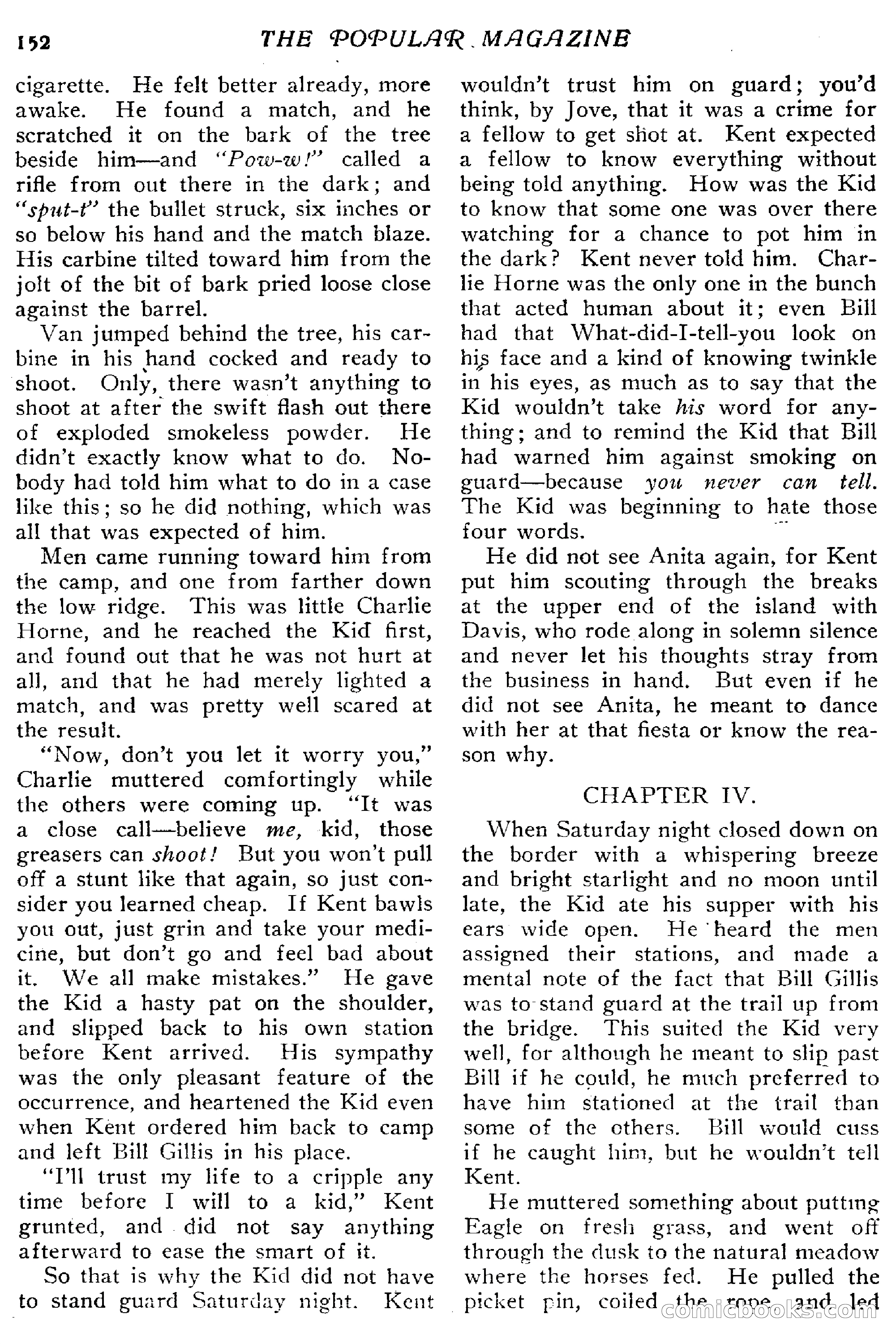 The Popular Magazine, January 7, 1916 — page 158 of 248